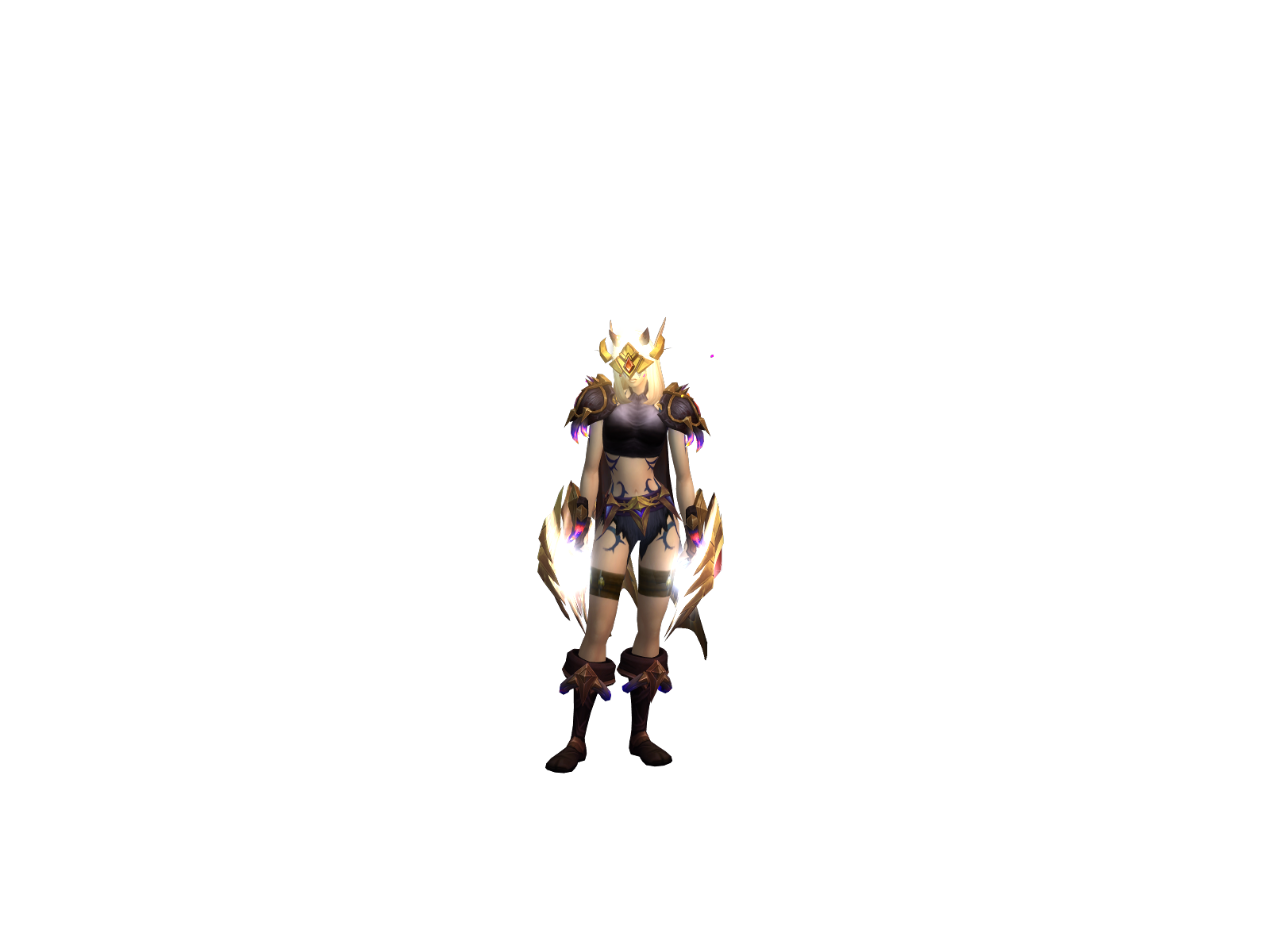 Aerina 3D character render