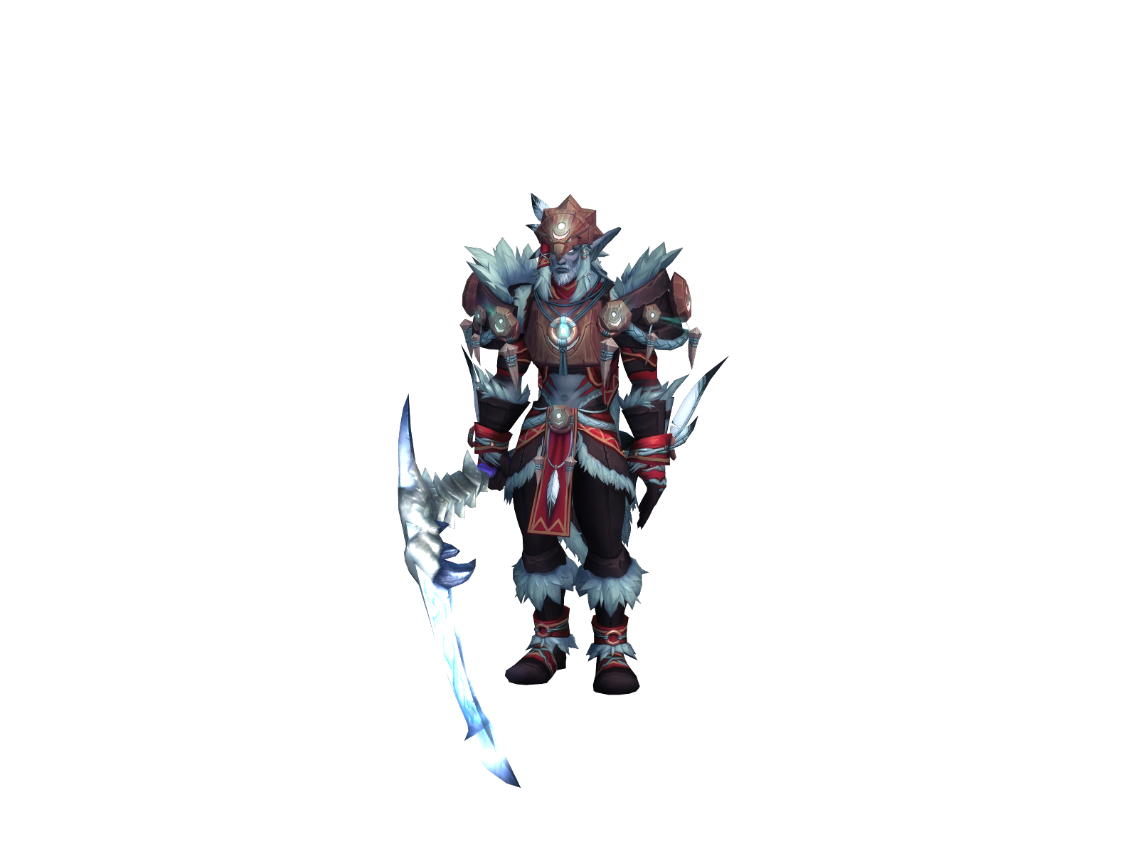 Ømêga 3D character render