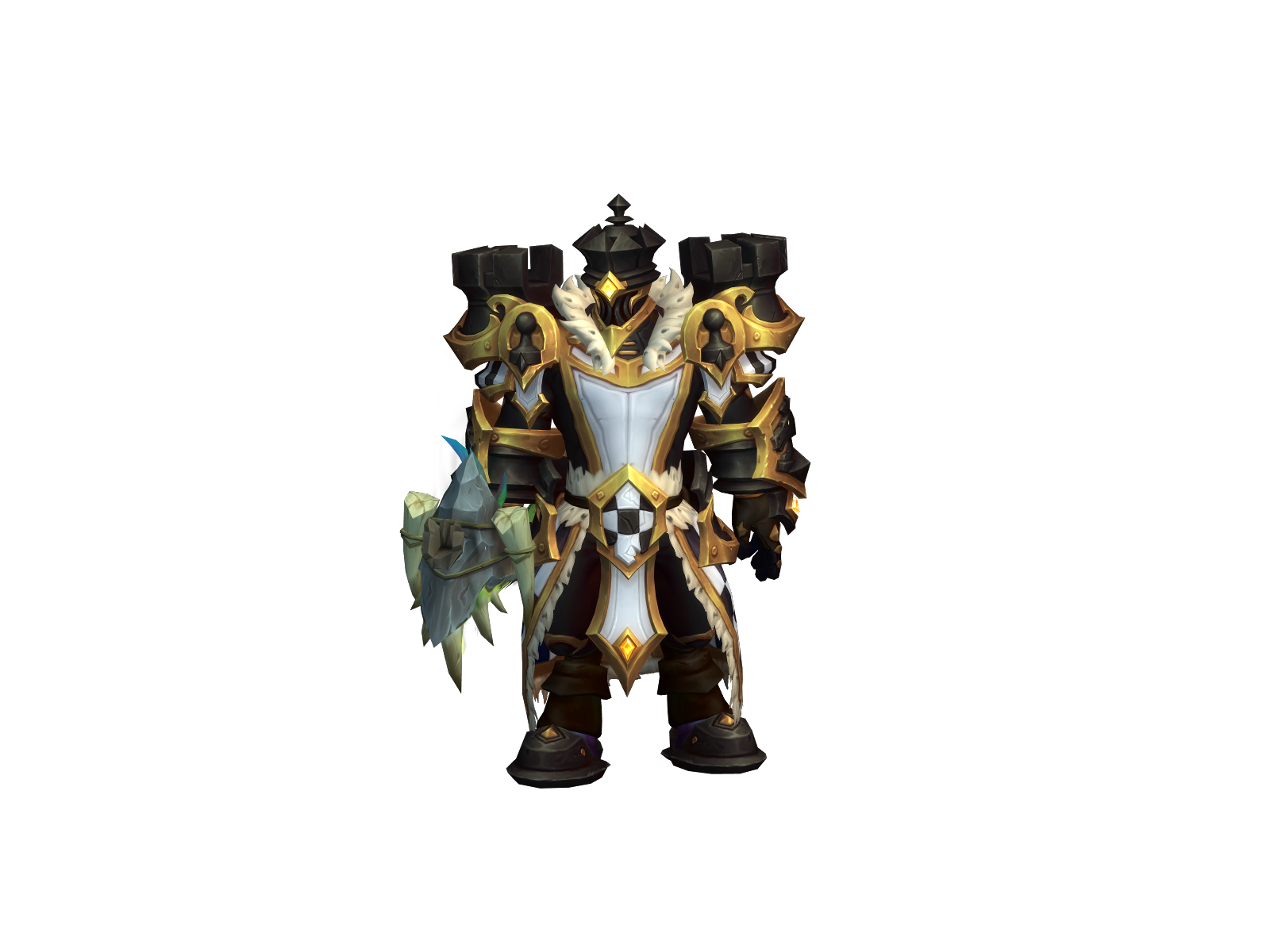Mjtank 3D character render