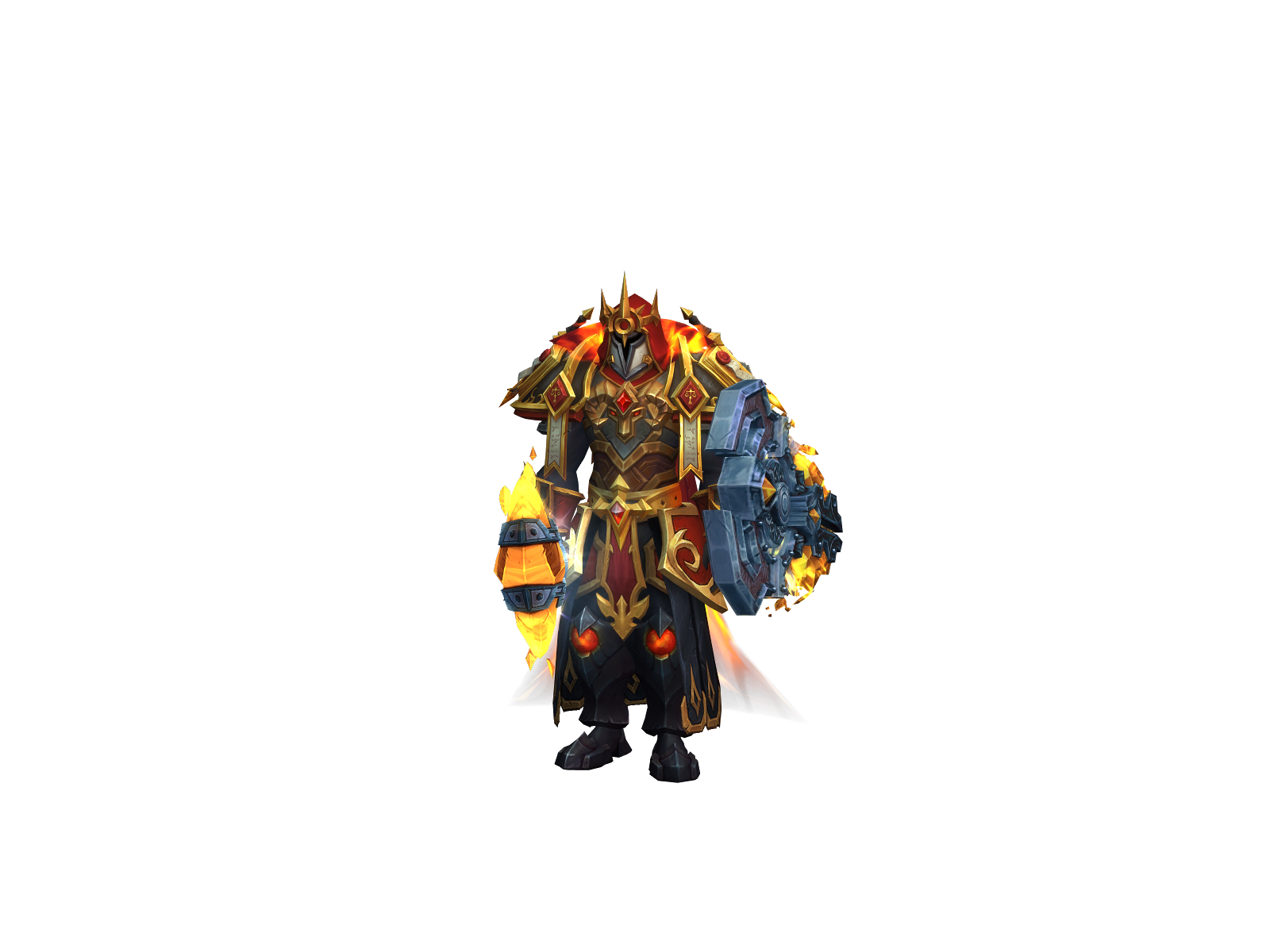 Troche 3D character render