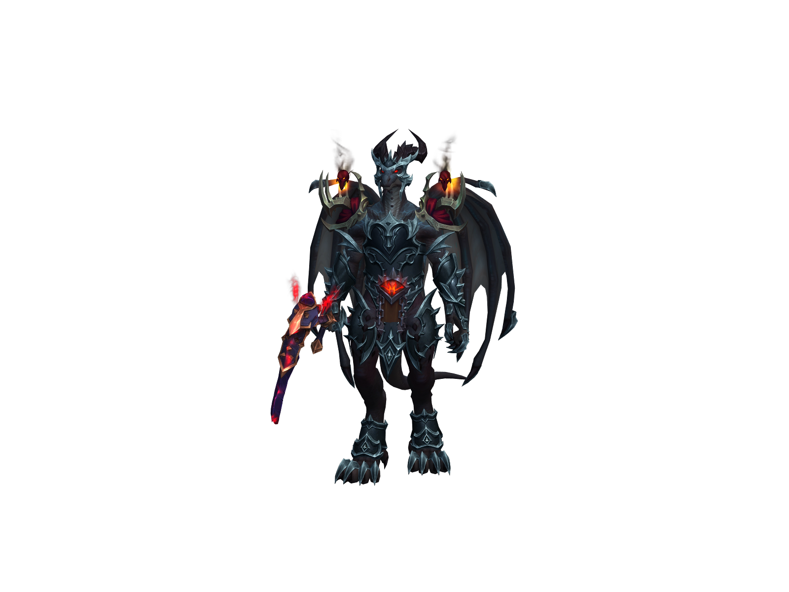 Duxwarlock 3D character render