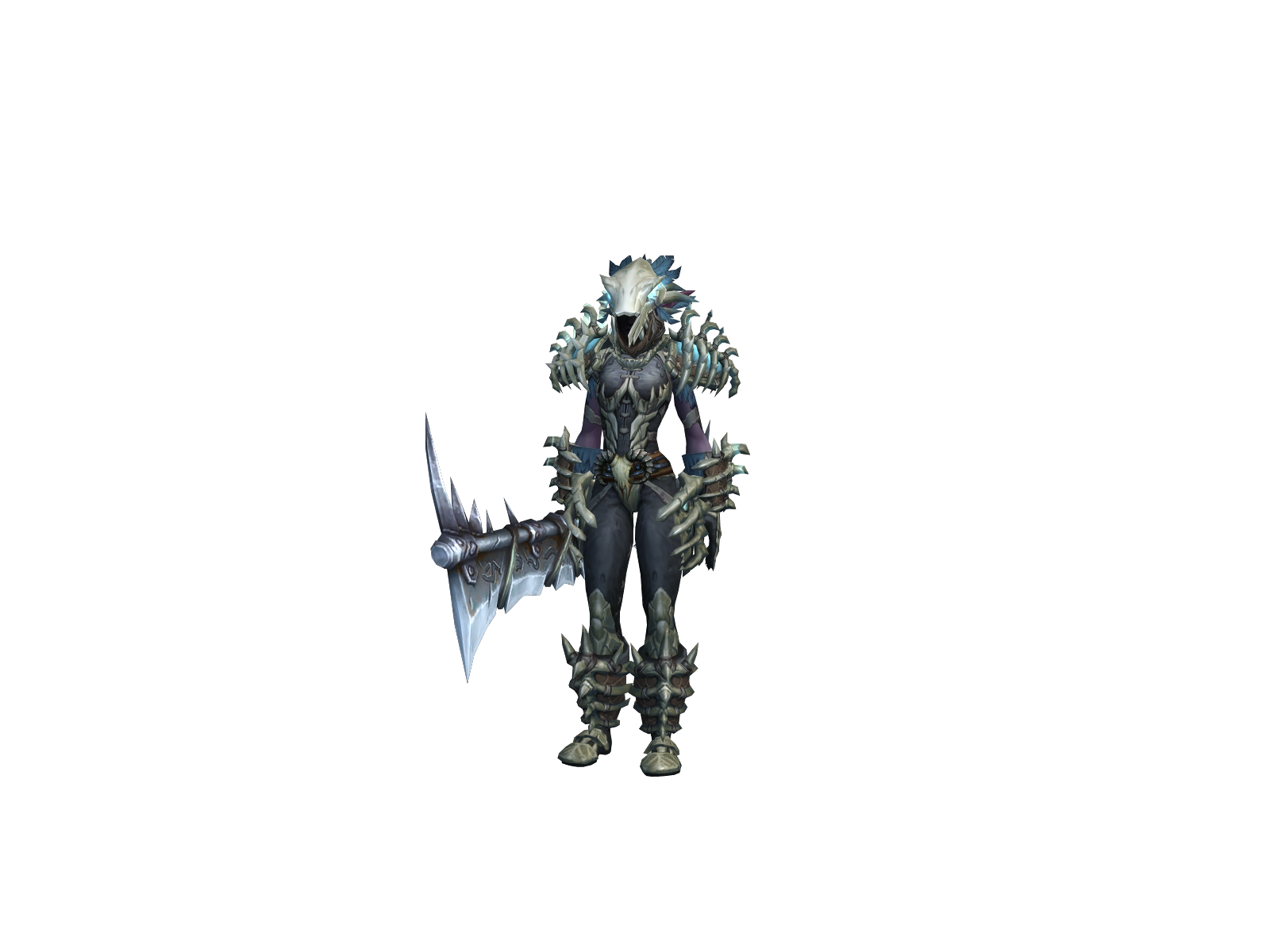 Bleed 3D character render