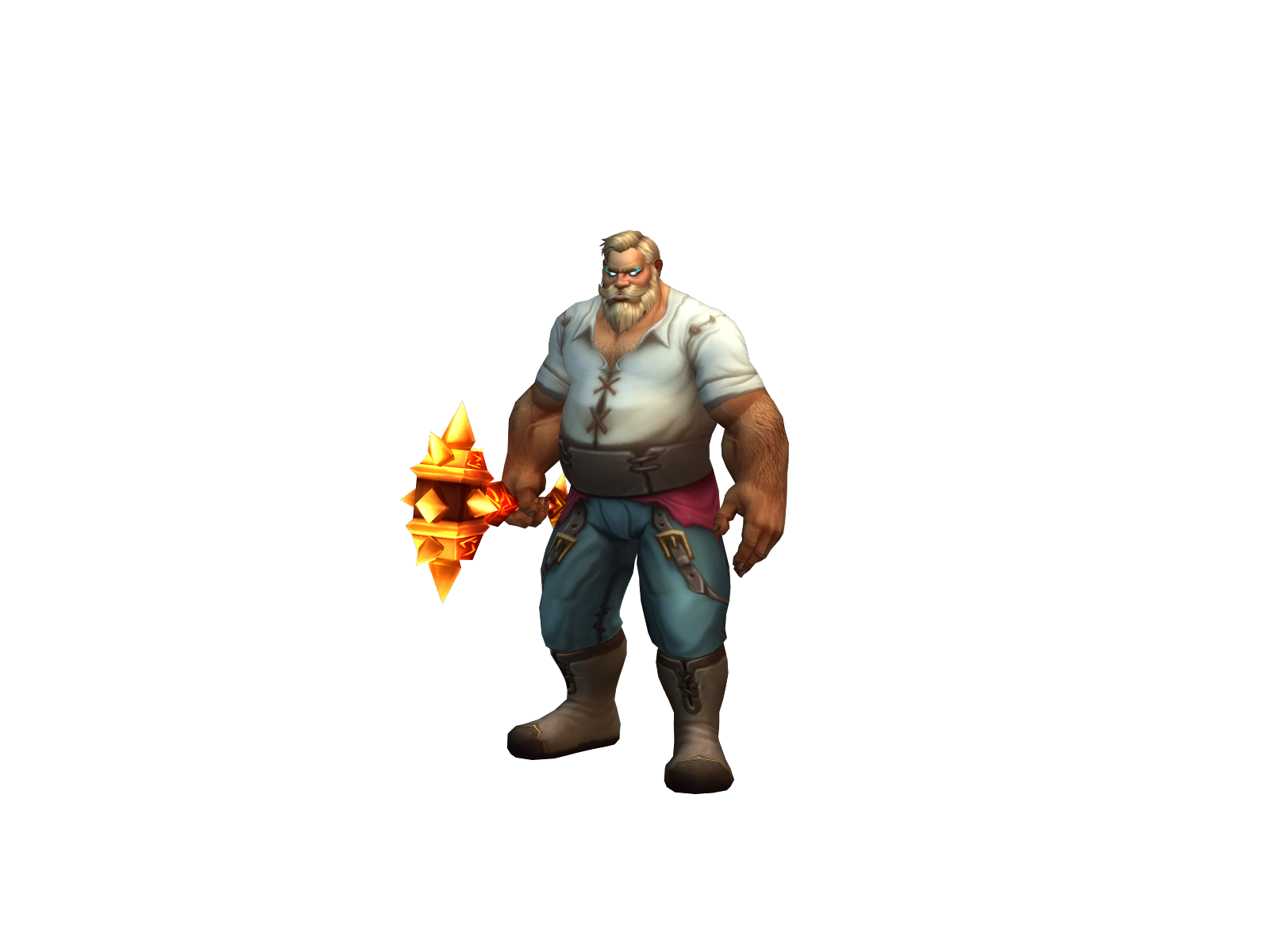 Bulk 3D character render