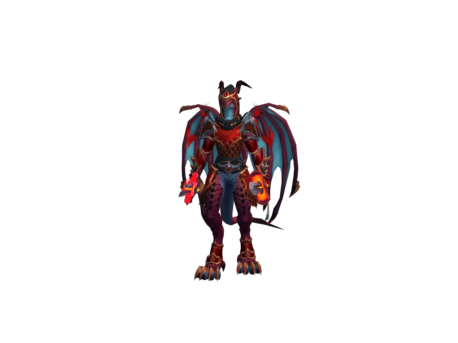 Zard 3D character render