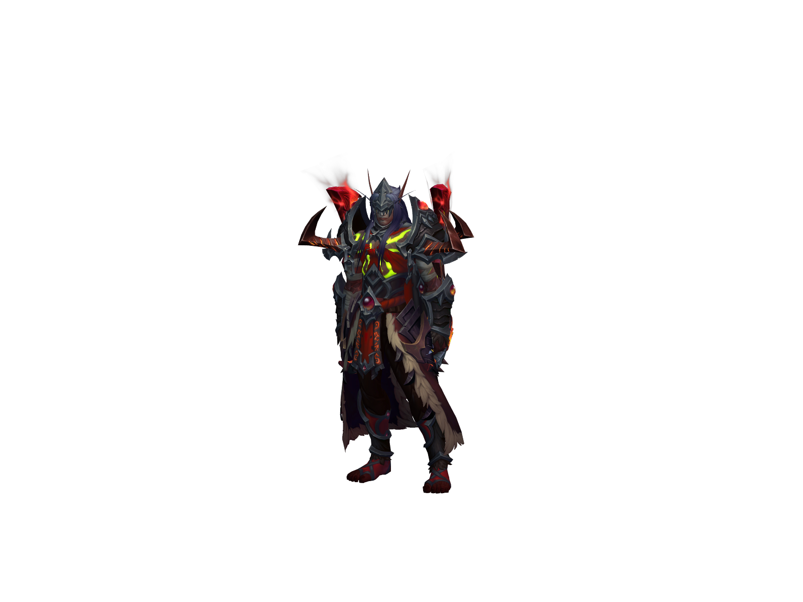 Glavenus 3D character render