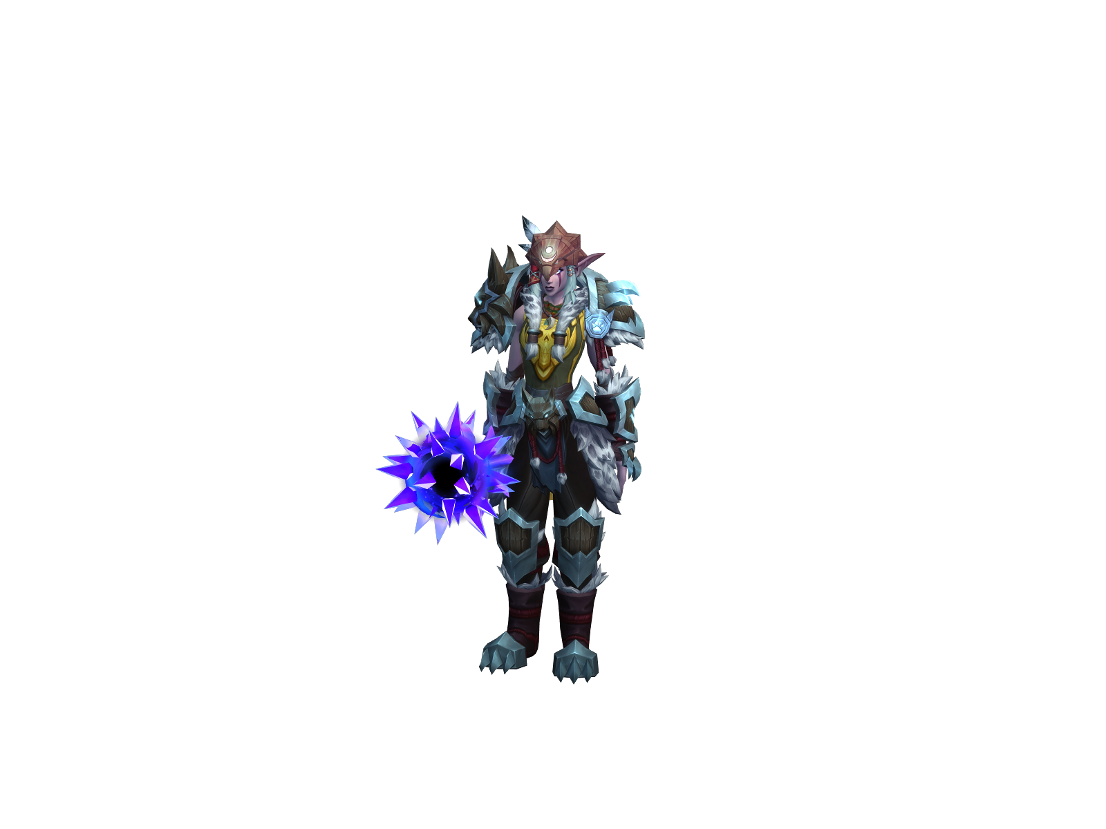 Quietness 3D character render