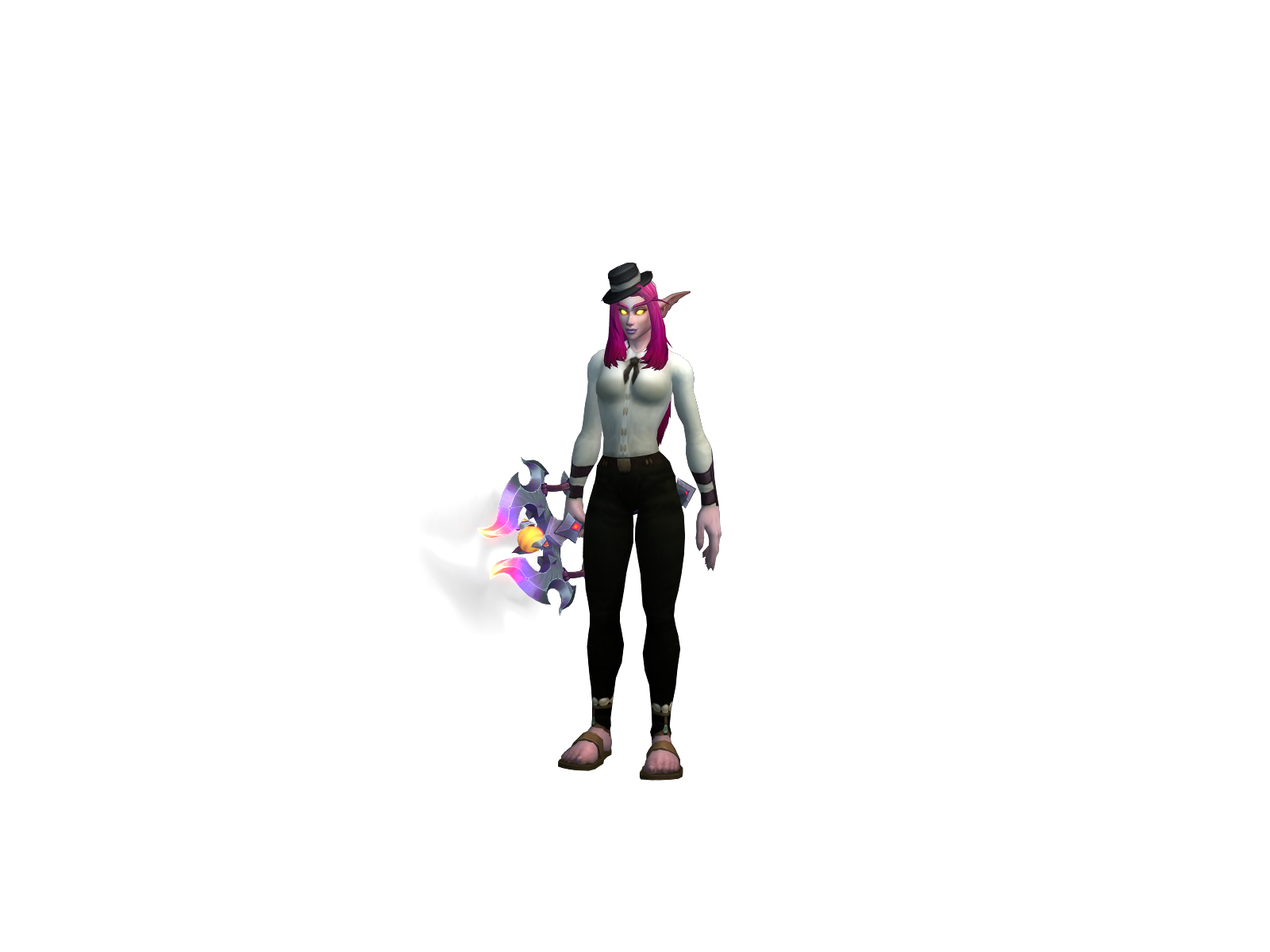 Ziyuu 3D character render