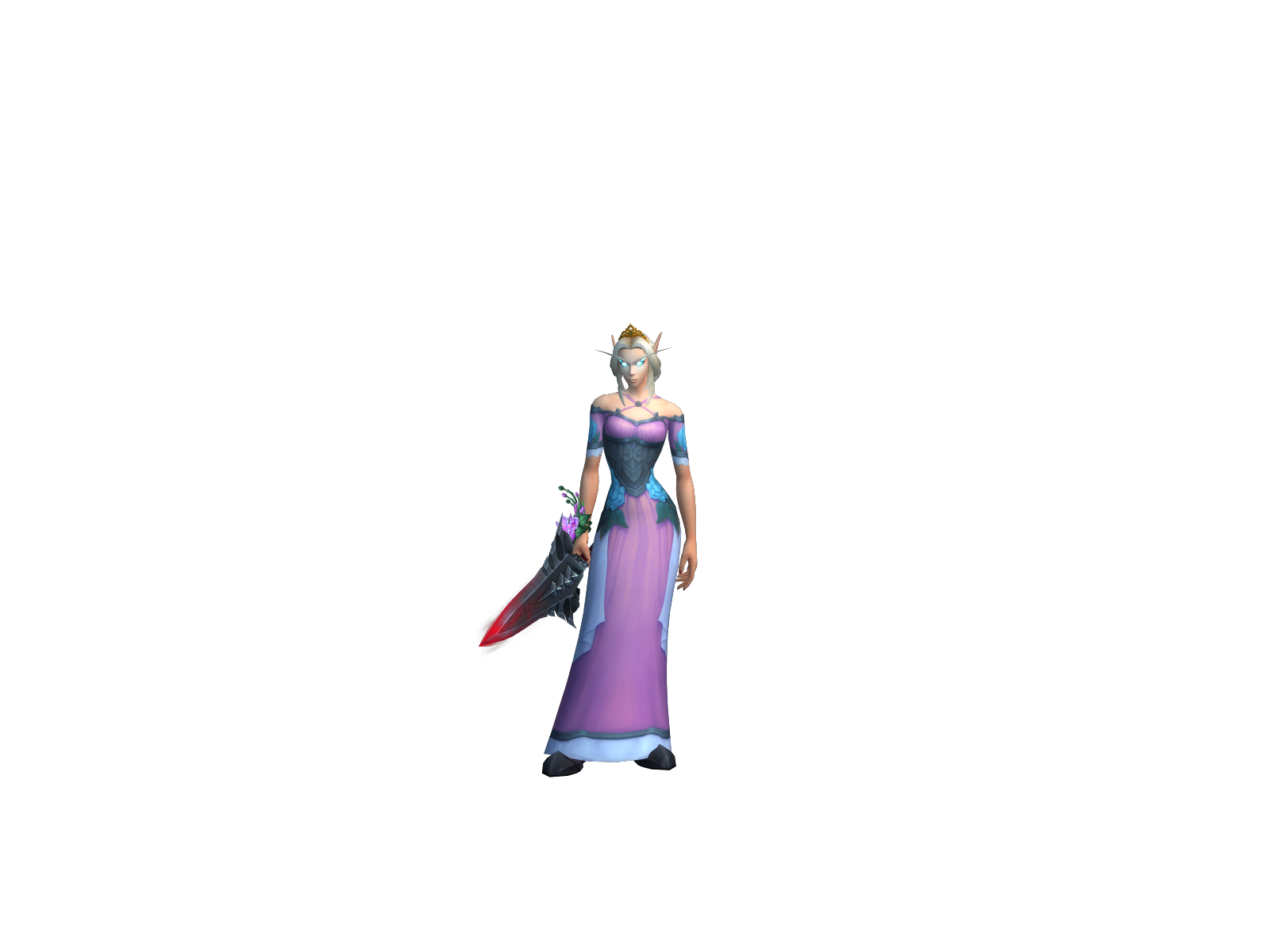 Pooseunpoose 3D character render