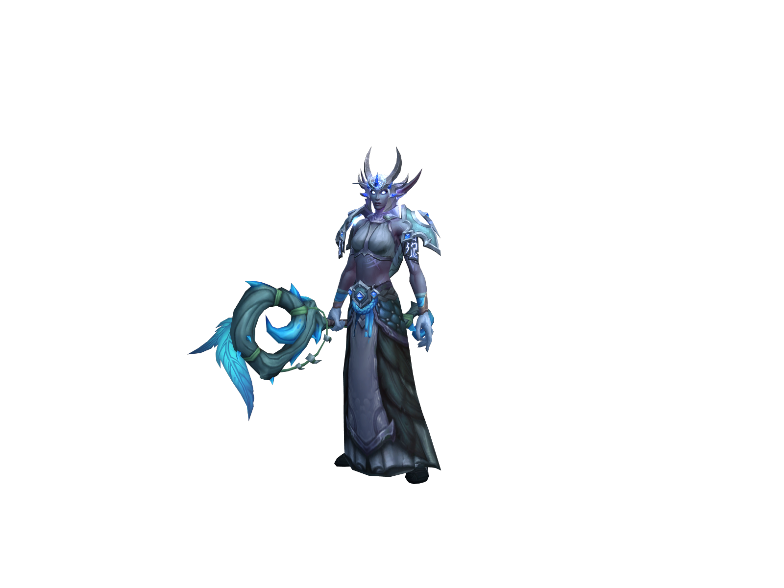 Lusile 3D character render
