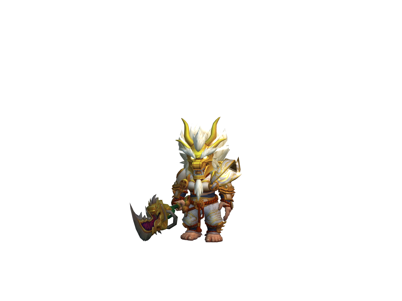 Caulifa 3D character render