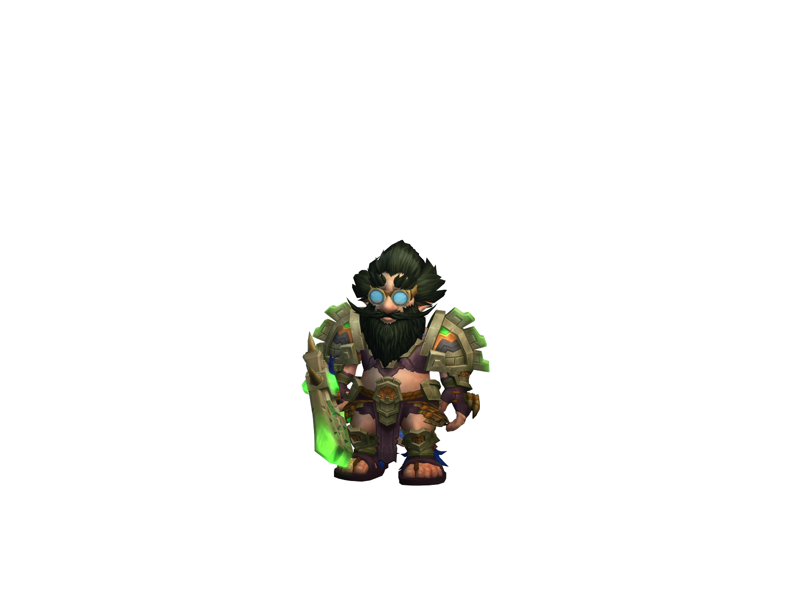 Islandw 3D character render