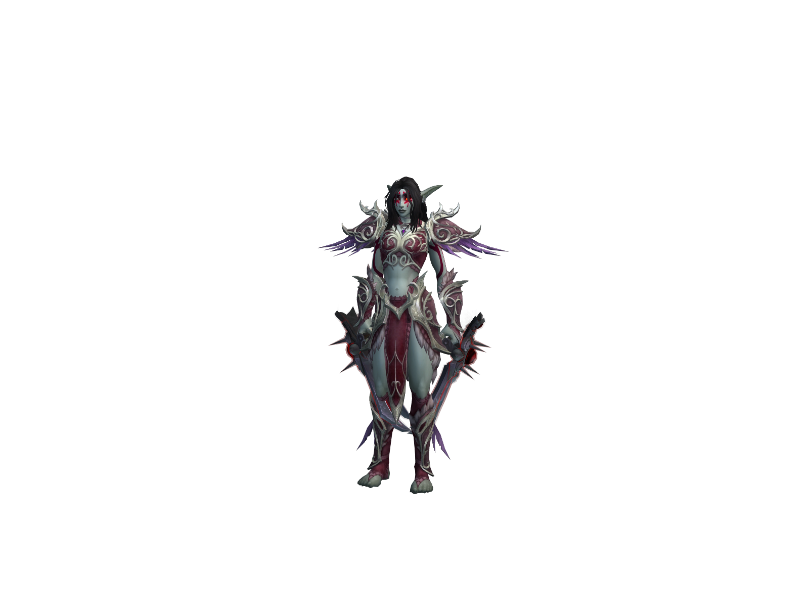 Kratiechopu 3D character render