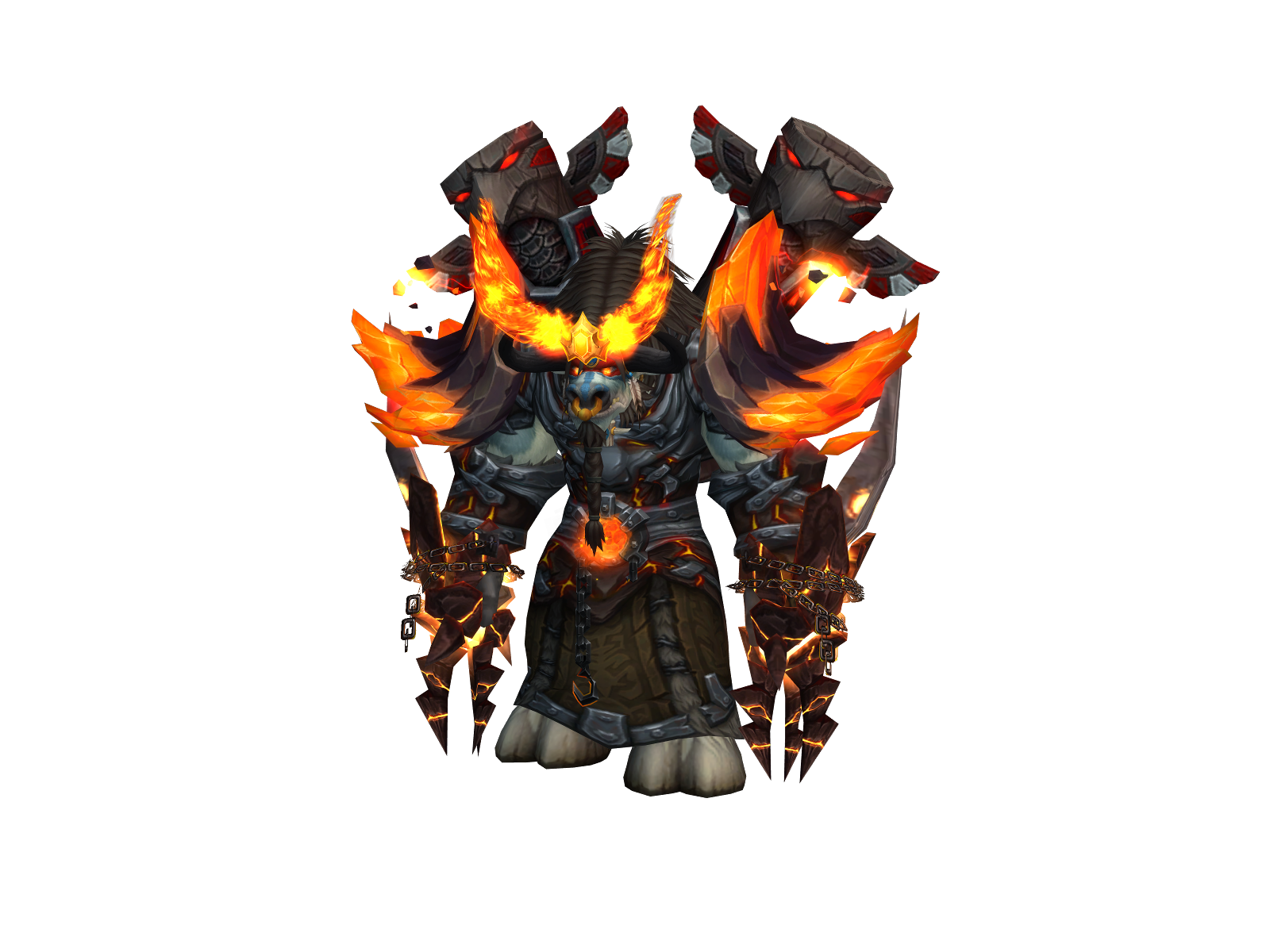 Glightning 3D character render