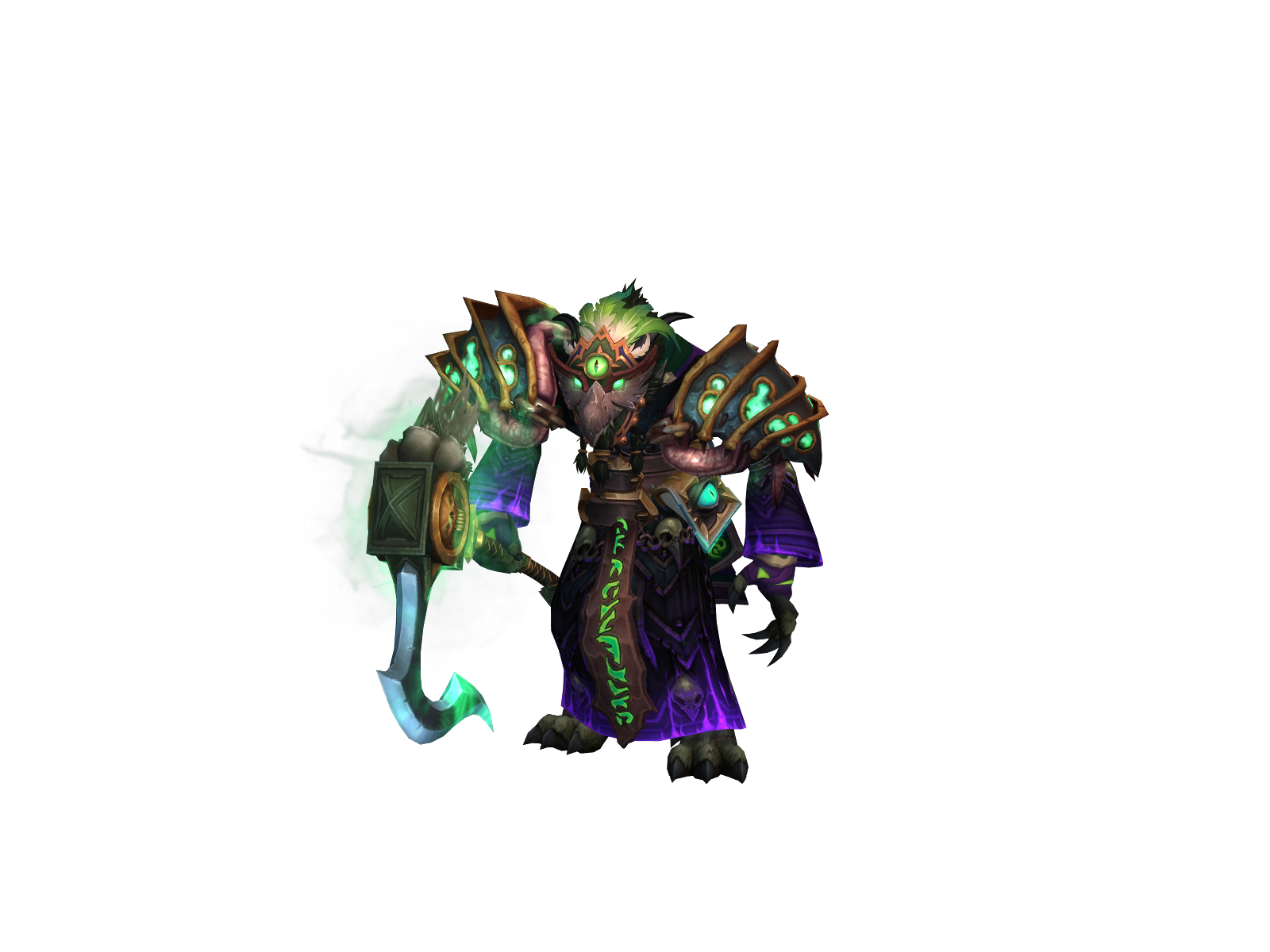 Worgensmorge 3D character render