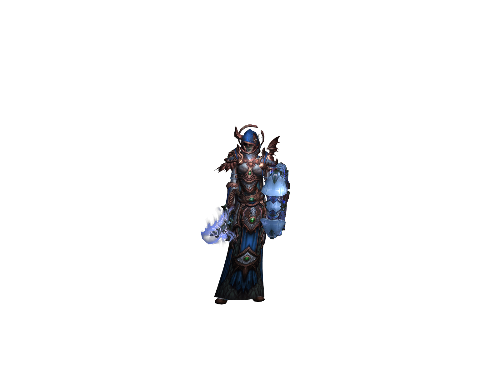 Linestia 3D character render