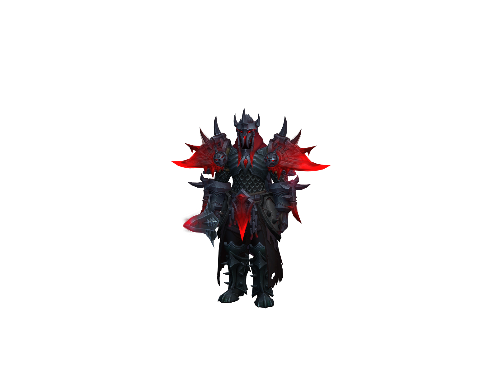 Bloodbane 3D character render