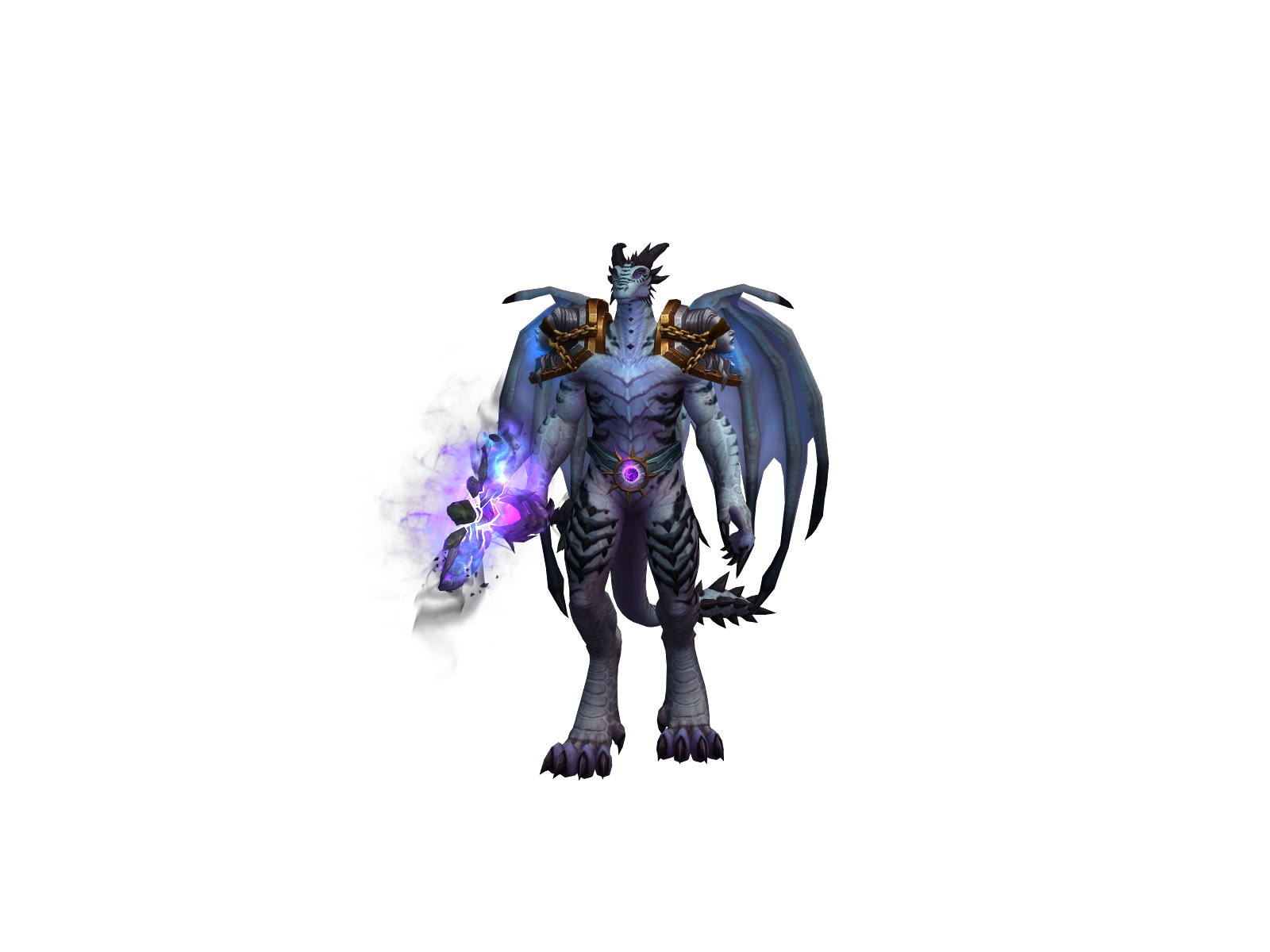 Shadowscales 3D character render