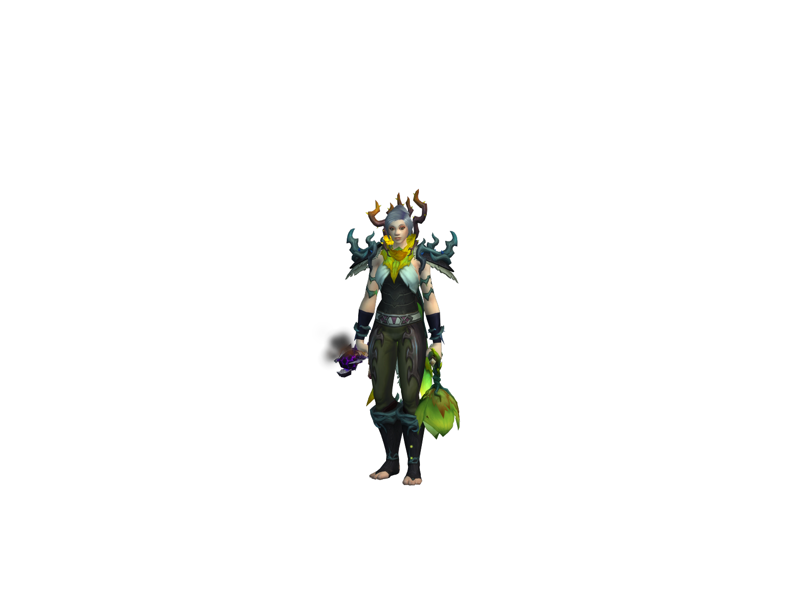 Wyna 3D character render