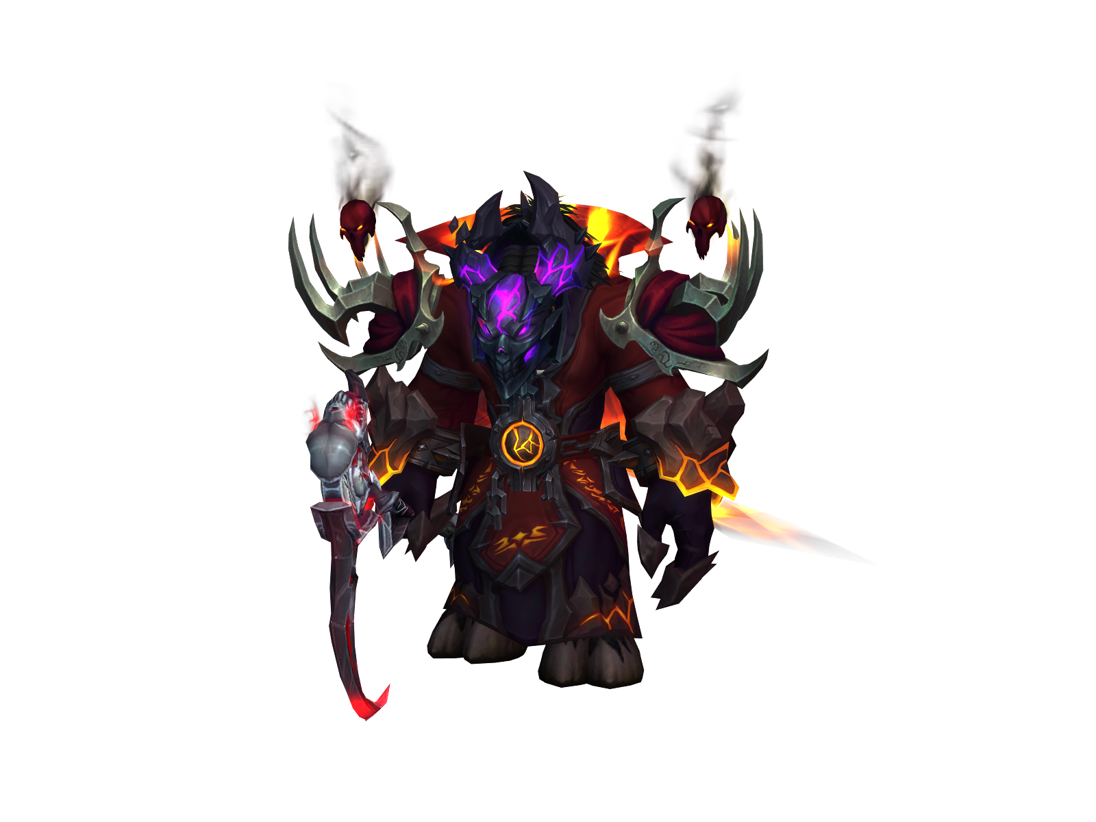 Witherhornz 3D character render
