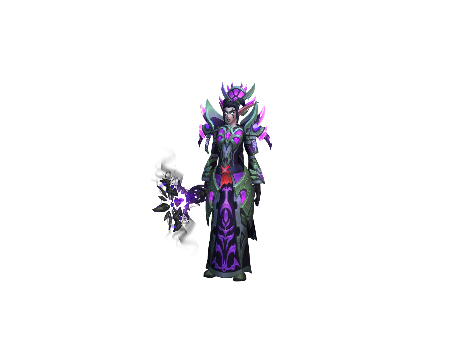 Trippy 3D character render