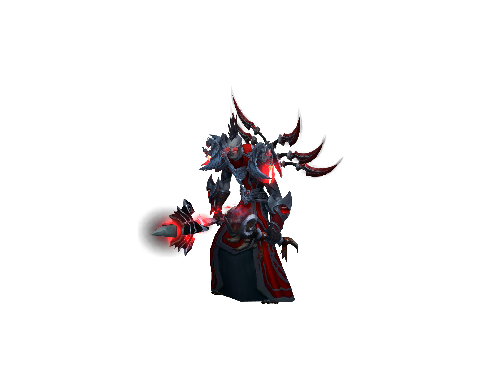 Penance 3D character render