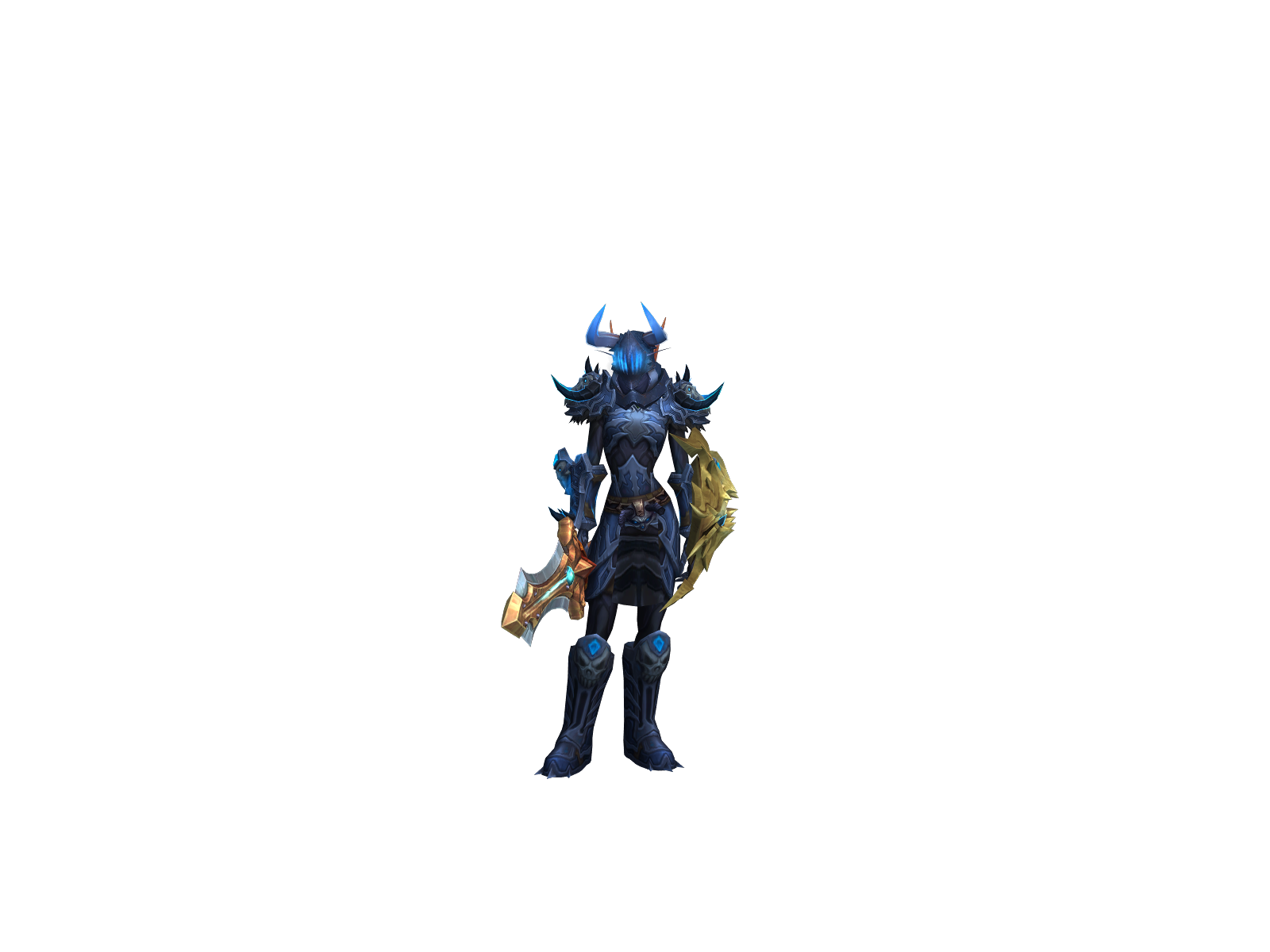 Paragon 3D character render