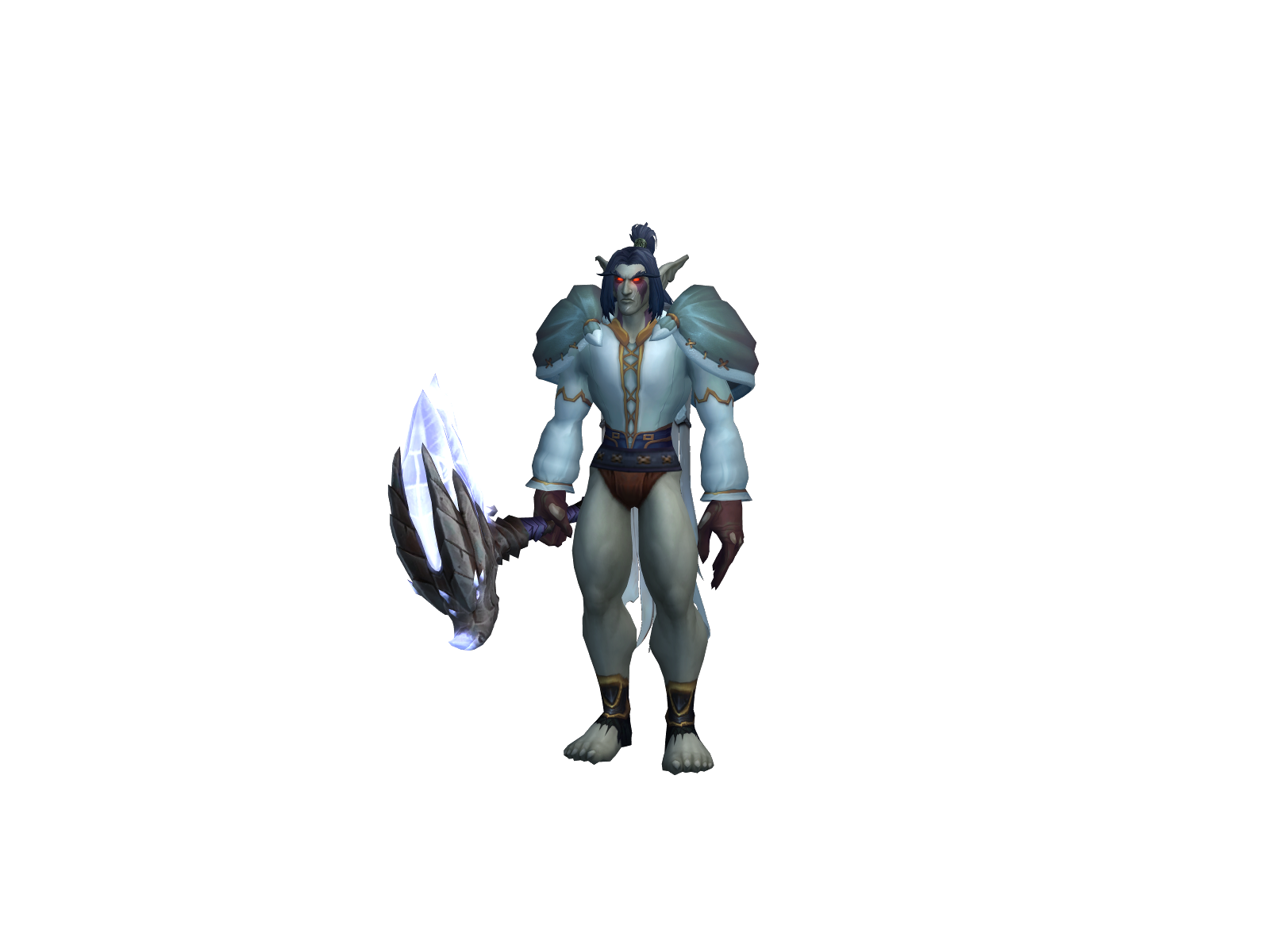 Dusk 3D character render