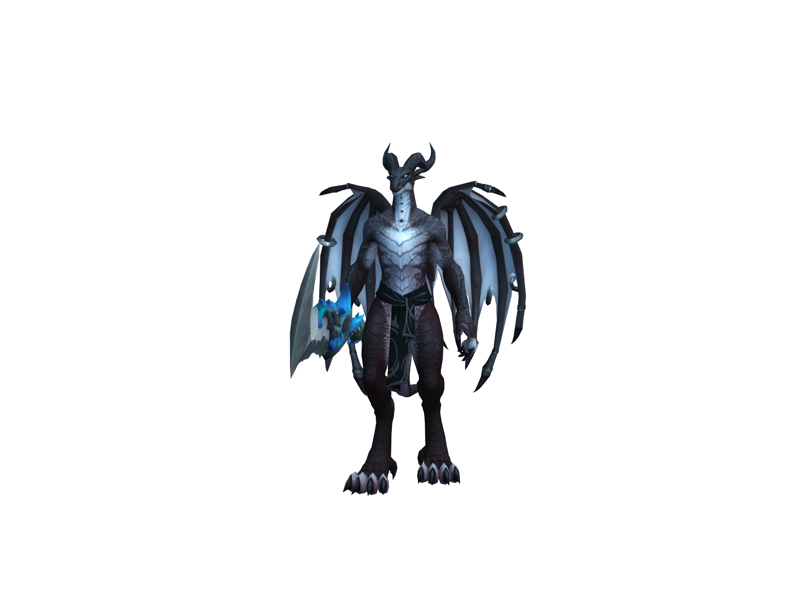 Glyder 3D character render