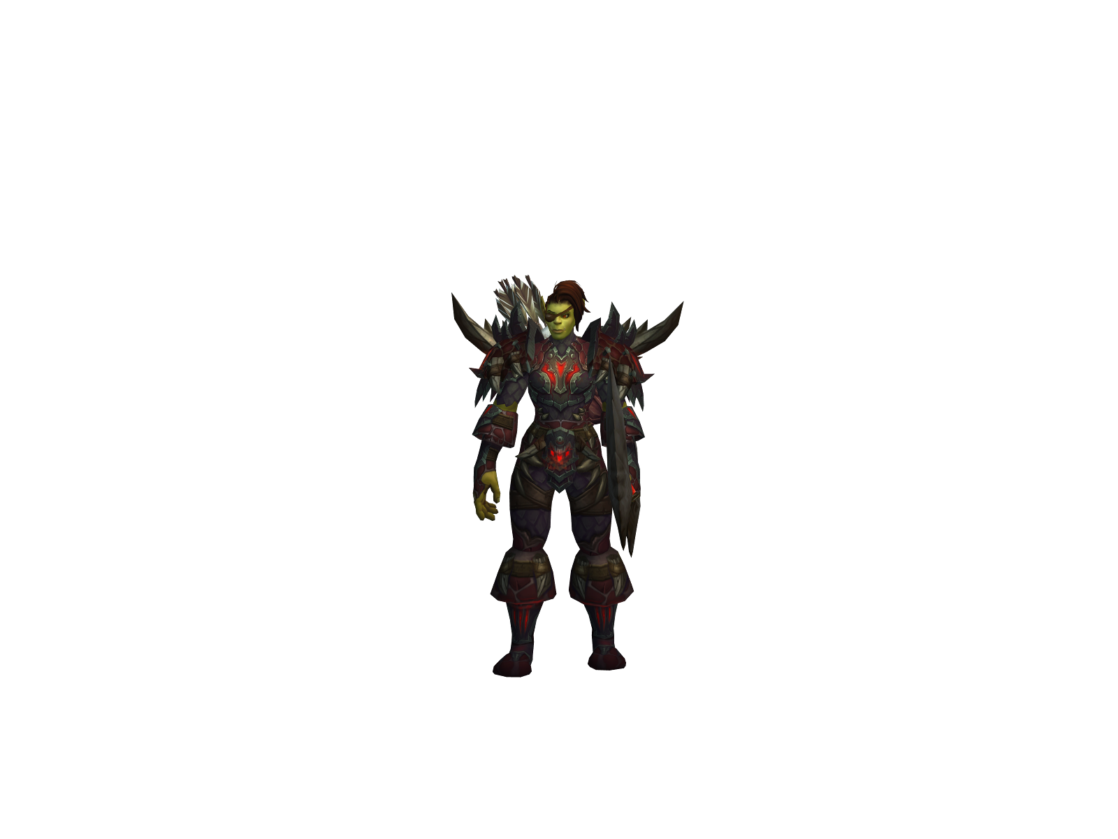 Shussh 3D character render