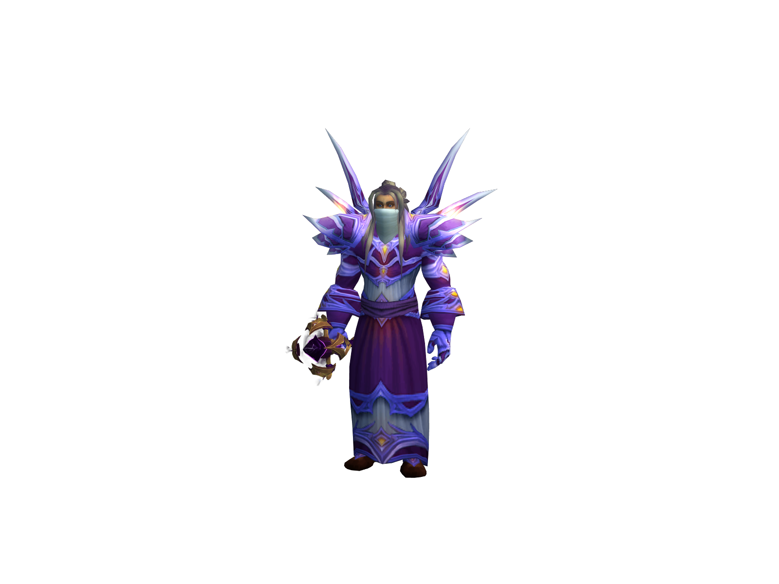 Purplesprite 3D character render