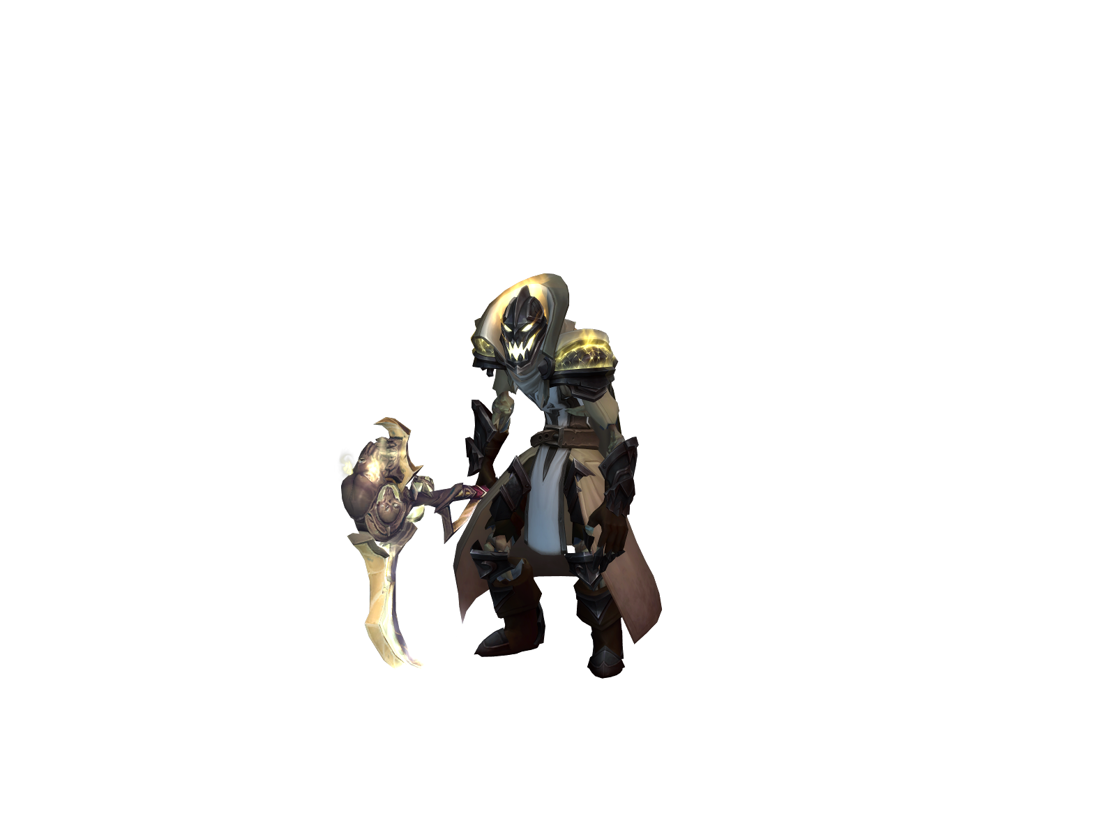 Zebub 3D character render