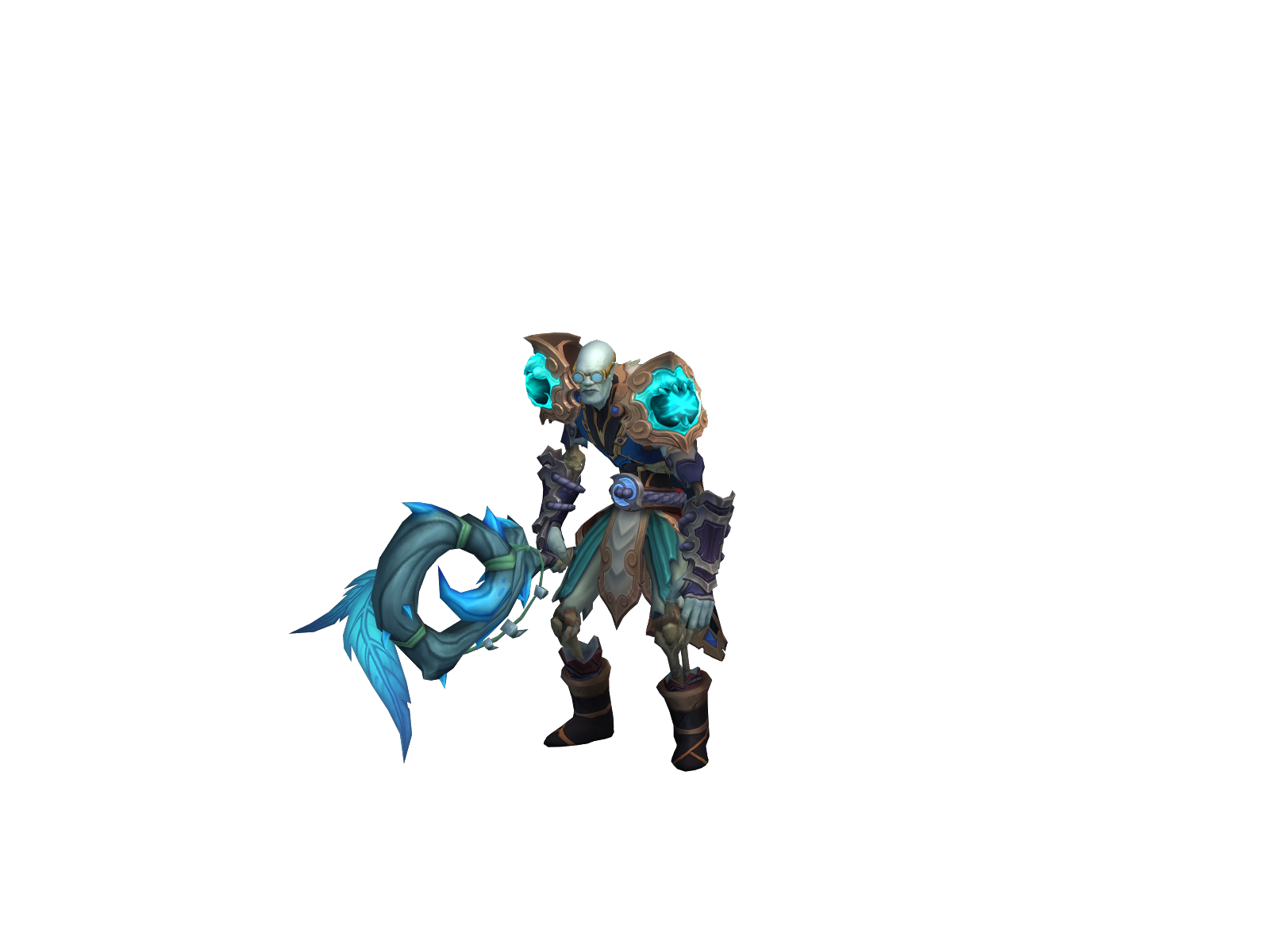 Trezentus 3D character render