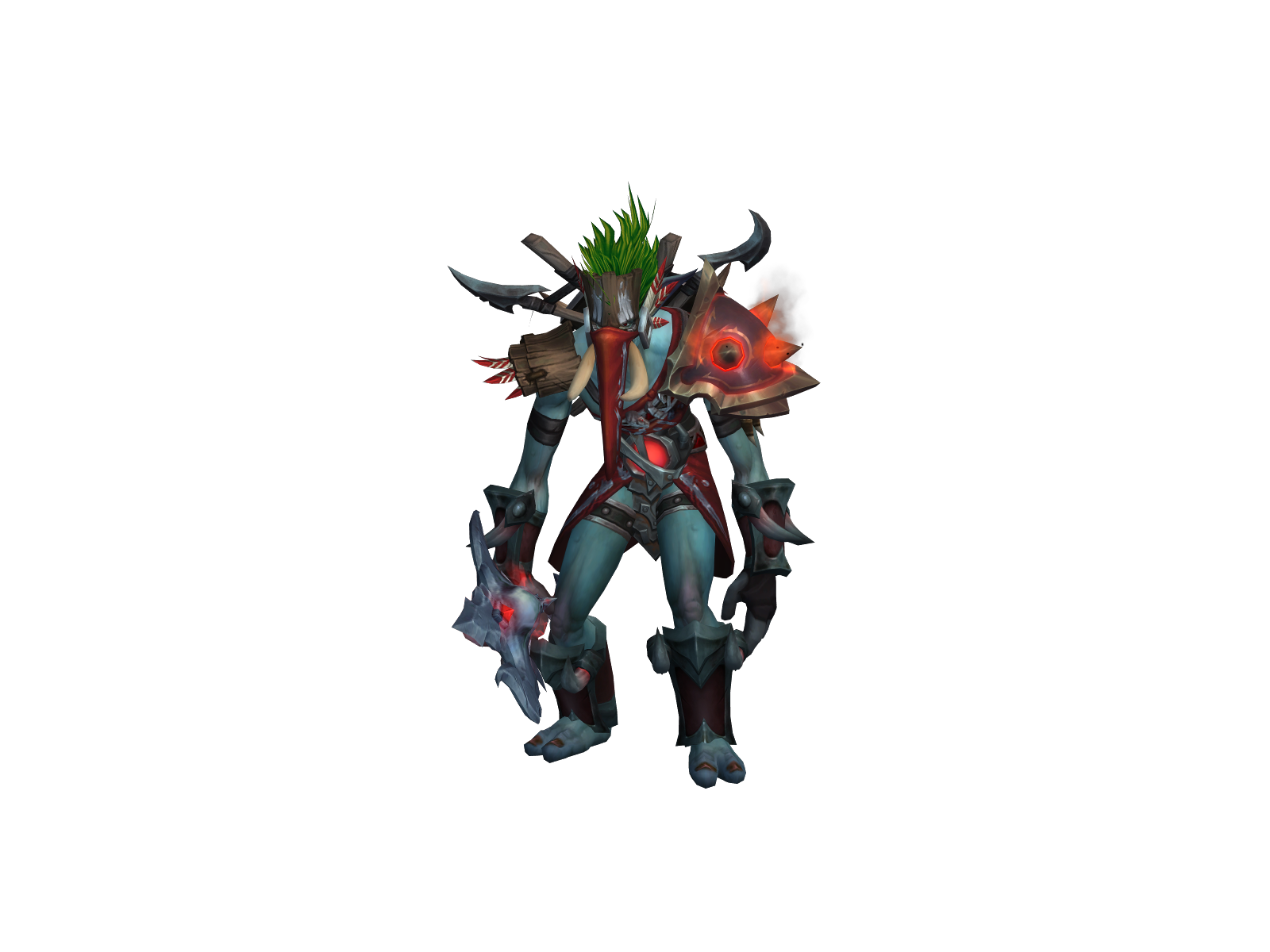 Diabos 3D character render