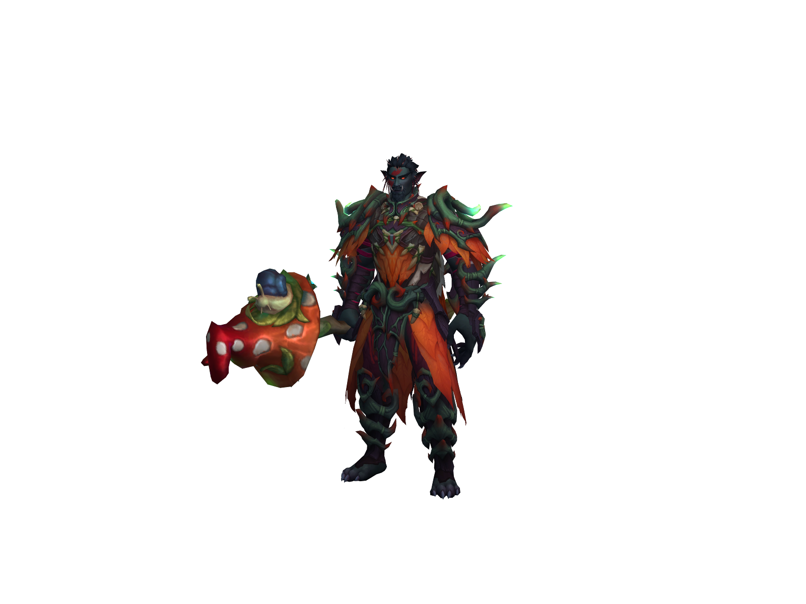 Qpåç 3D character render