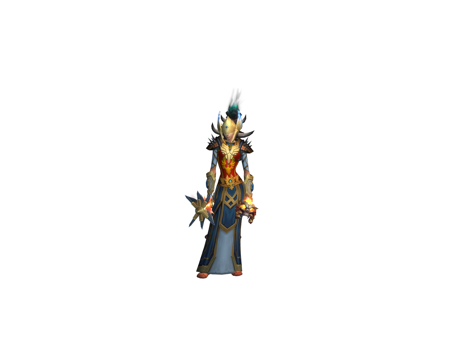 Thella 3D character render