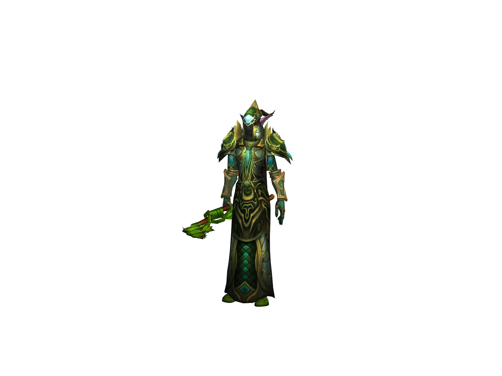 Layethan 3D character render