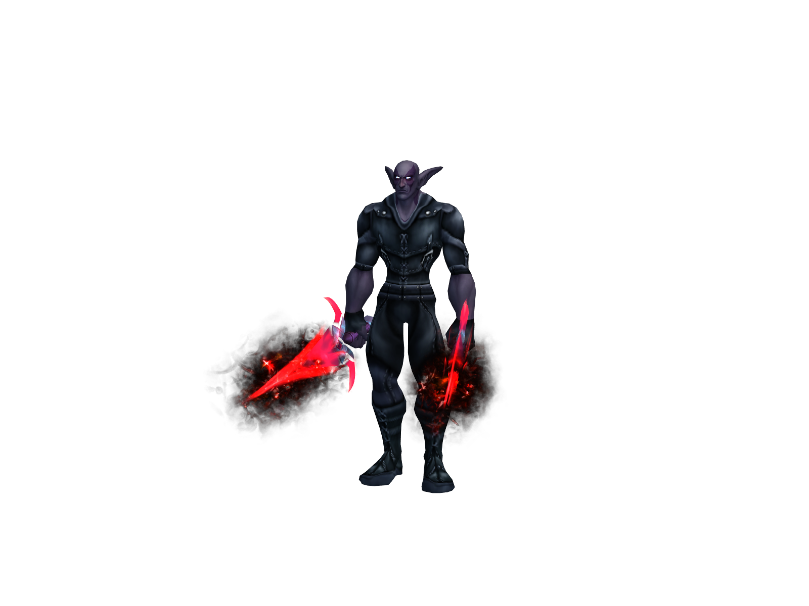 Terts 3D character render