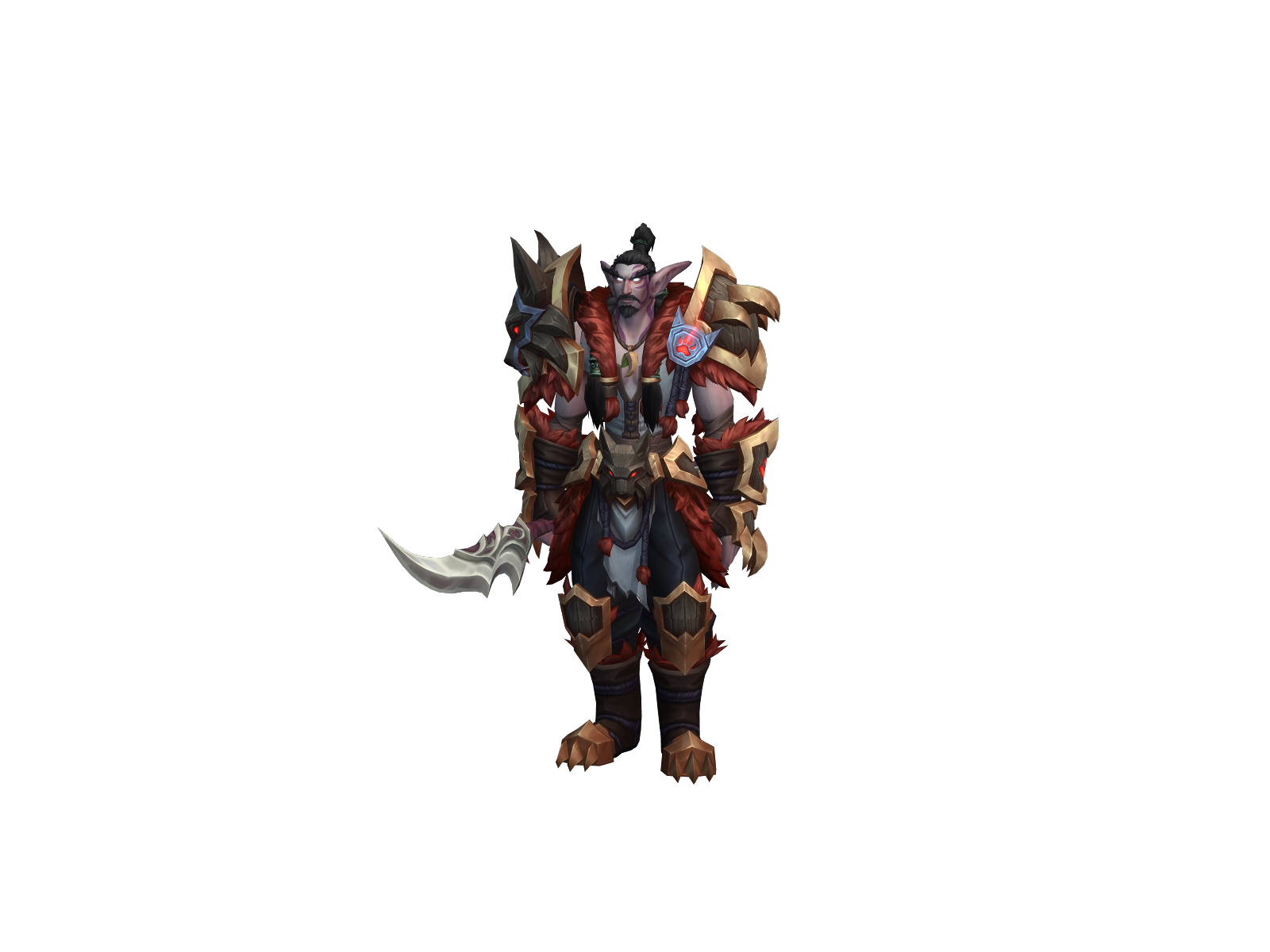 Kruehl 3D character render