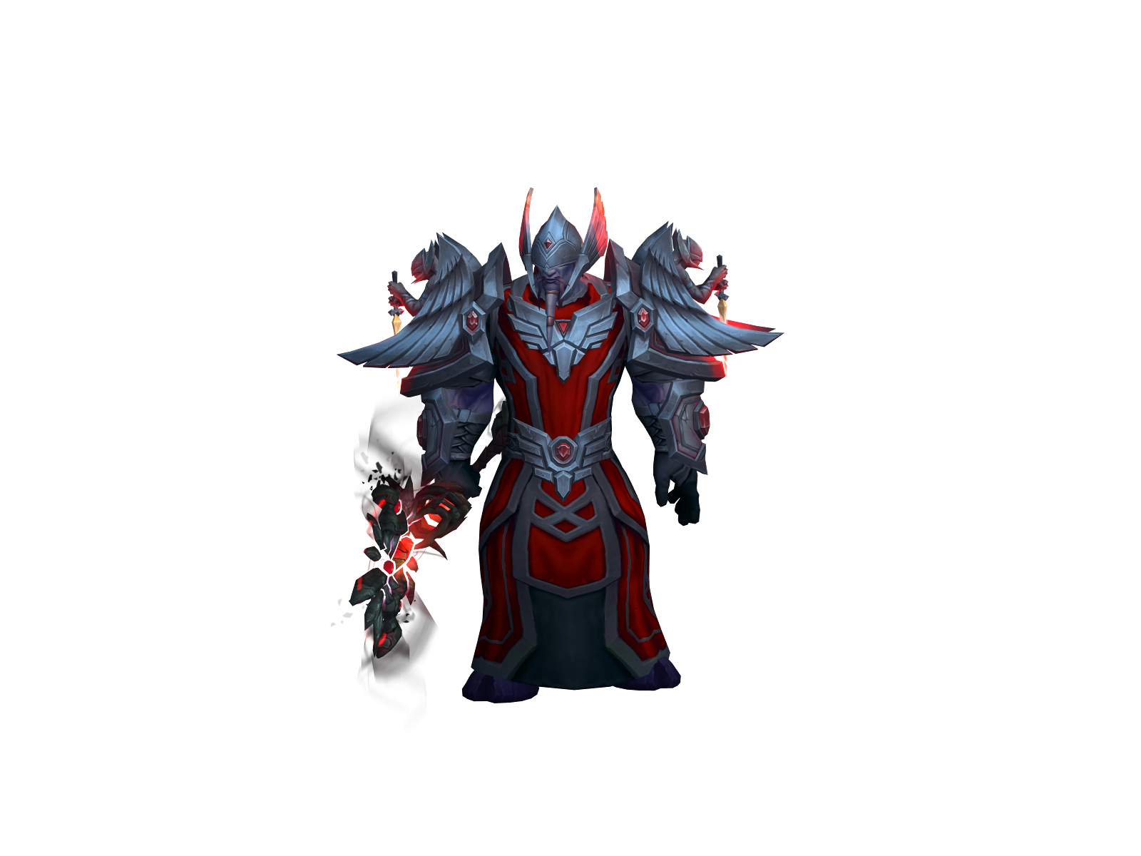 Hysterion 3D character render
