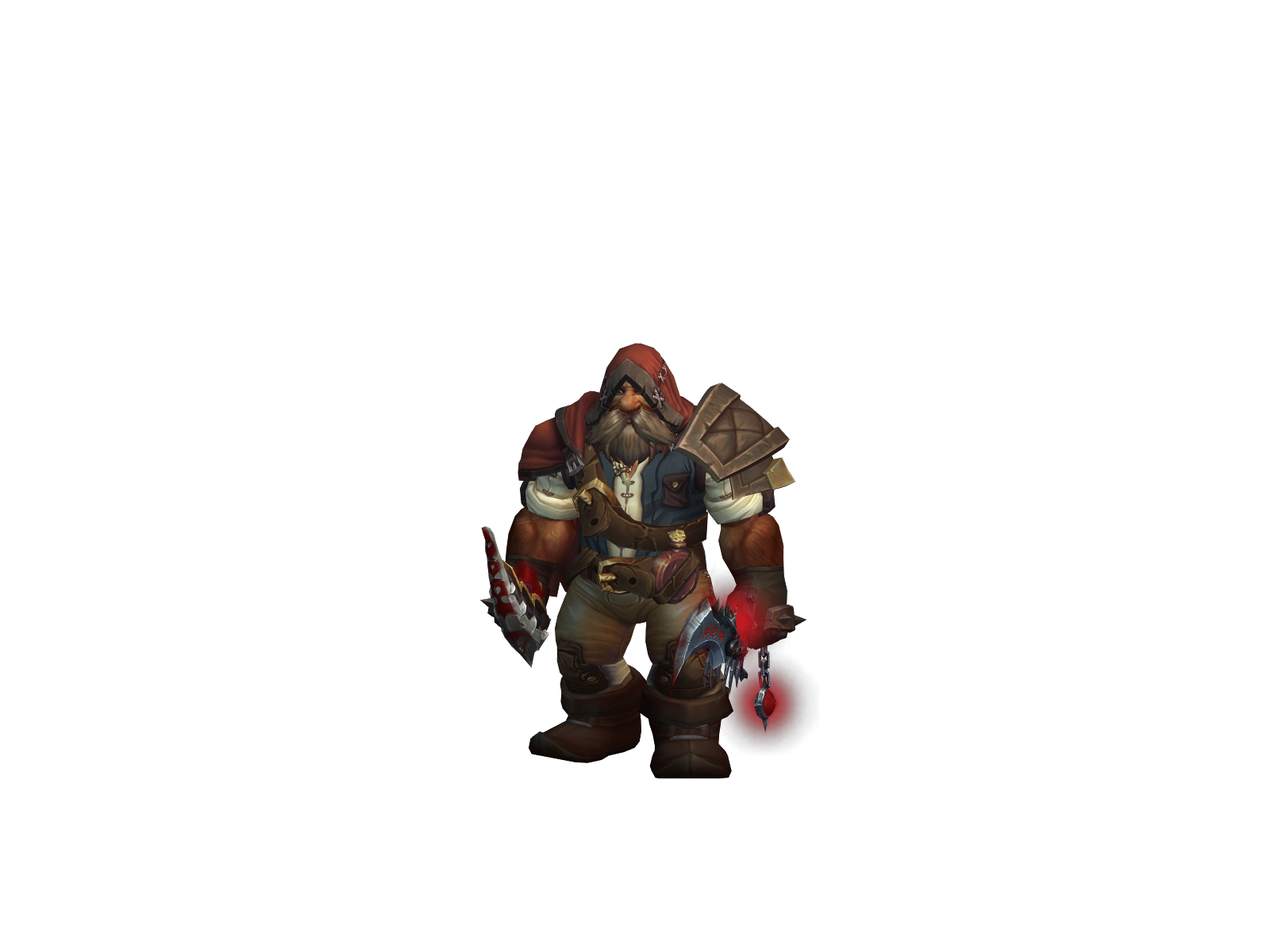 Gouom 3D character render