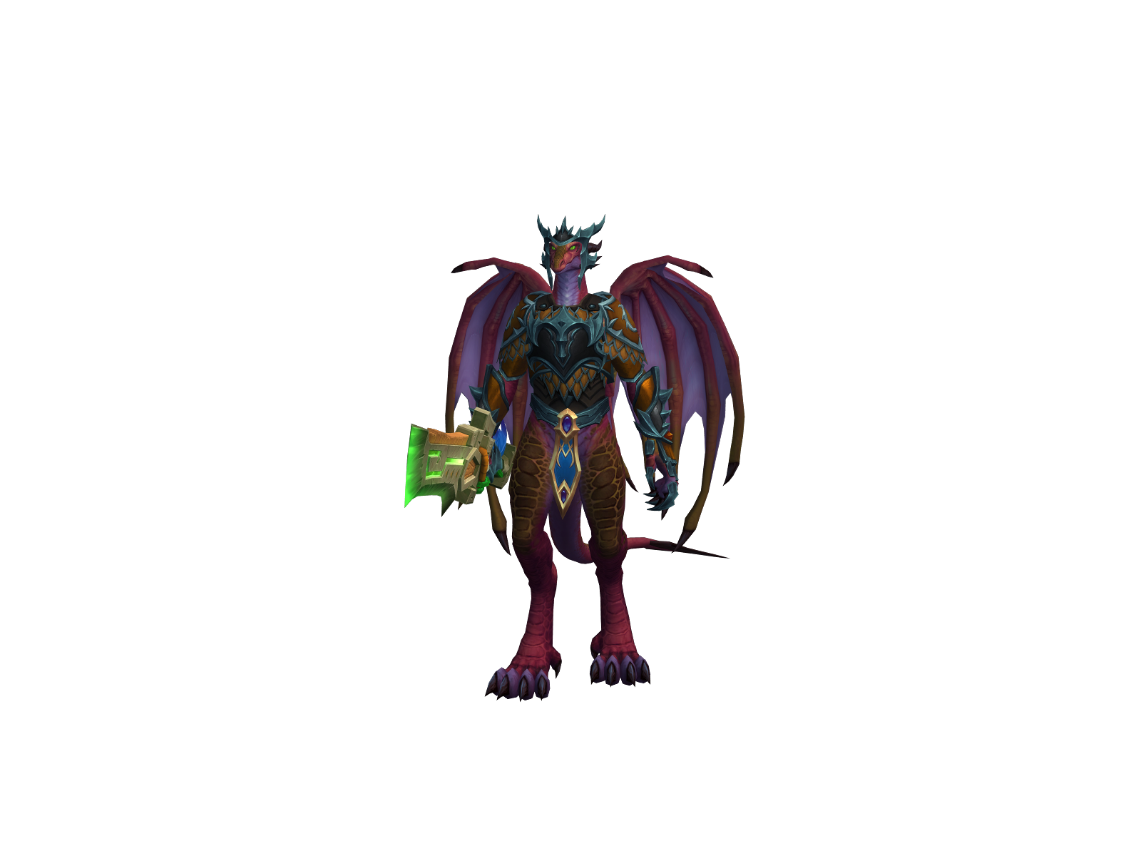 Servis 3D character render