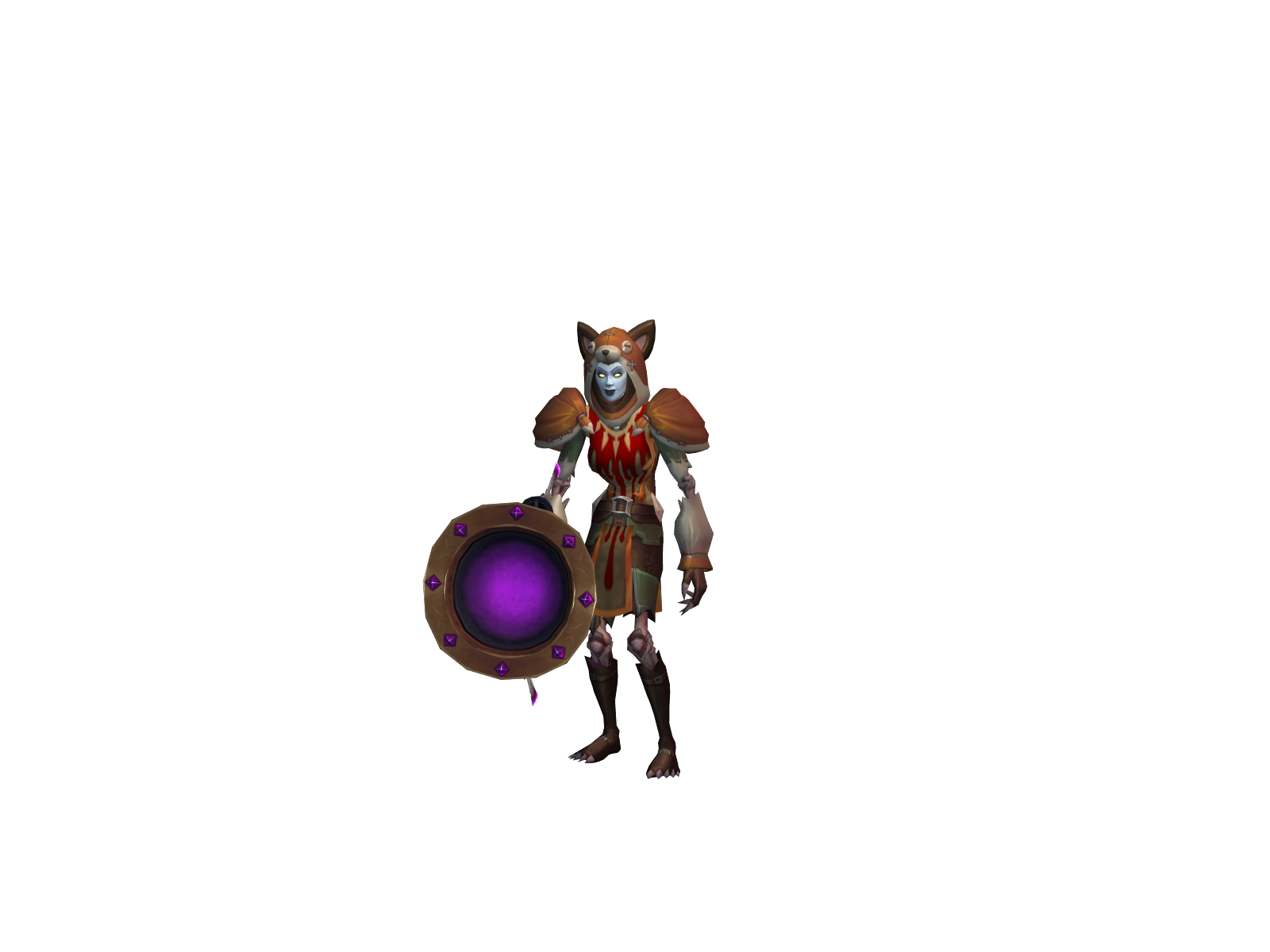 Djulia 3D character render
