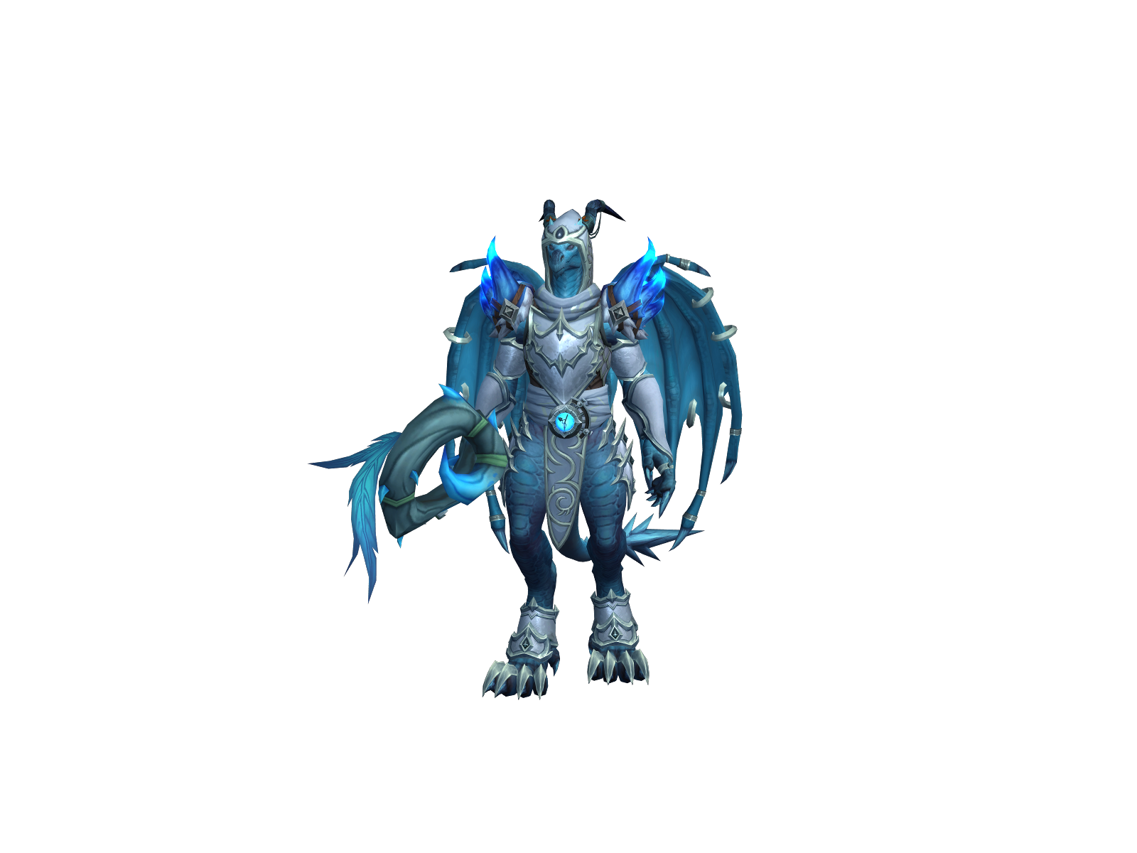 Dracary 3D character render