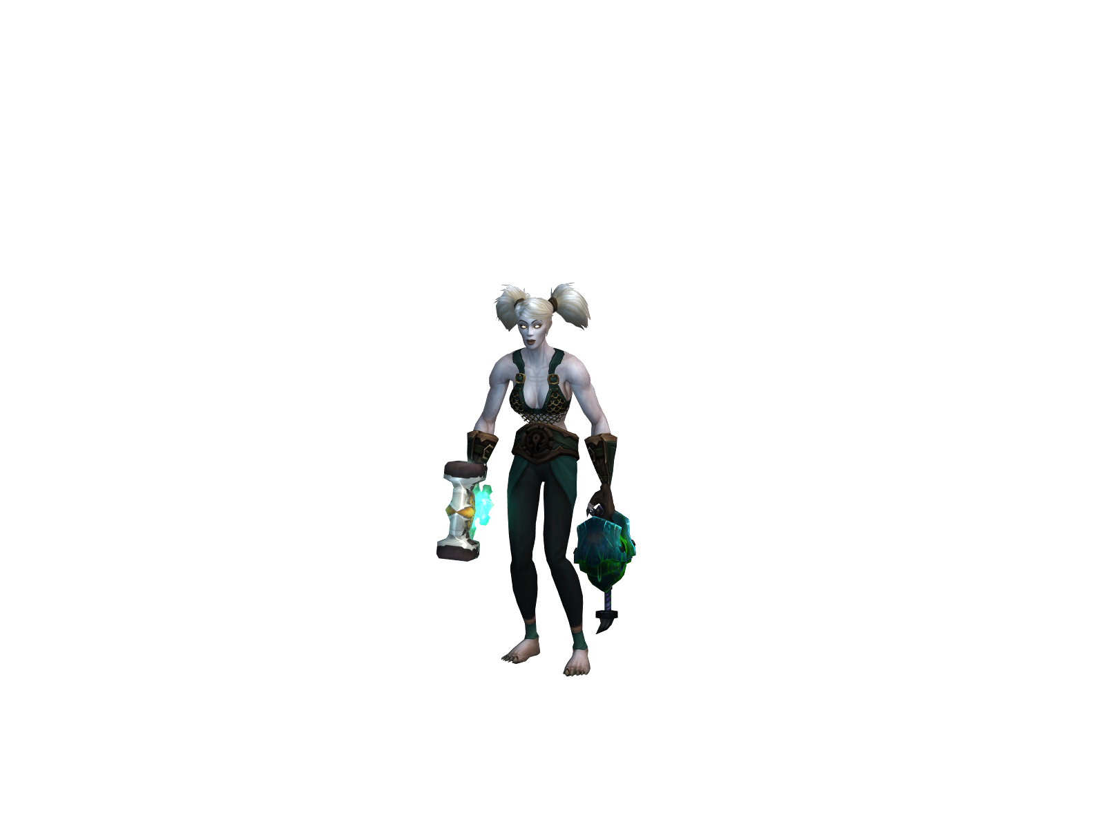 Woj 3D character render