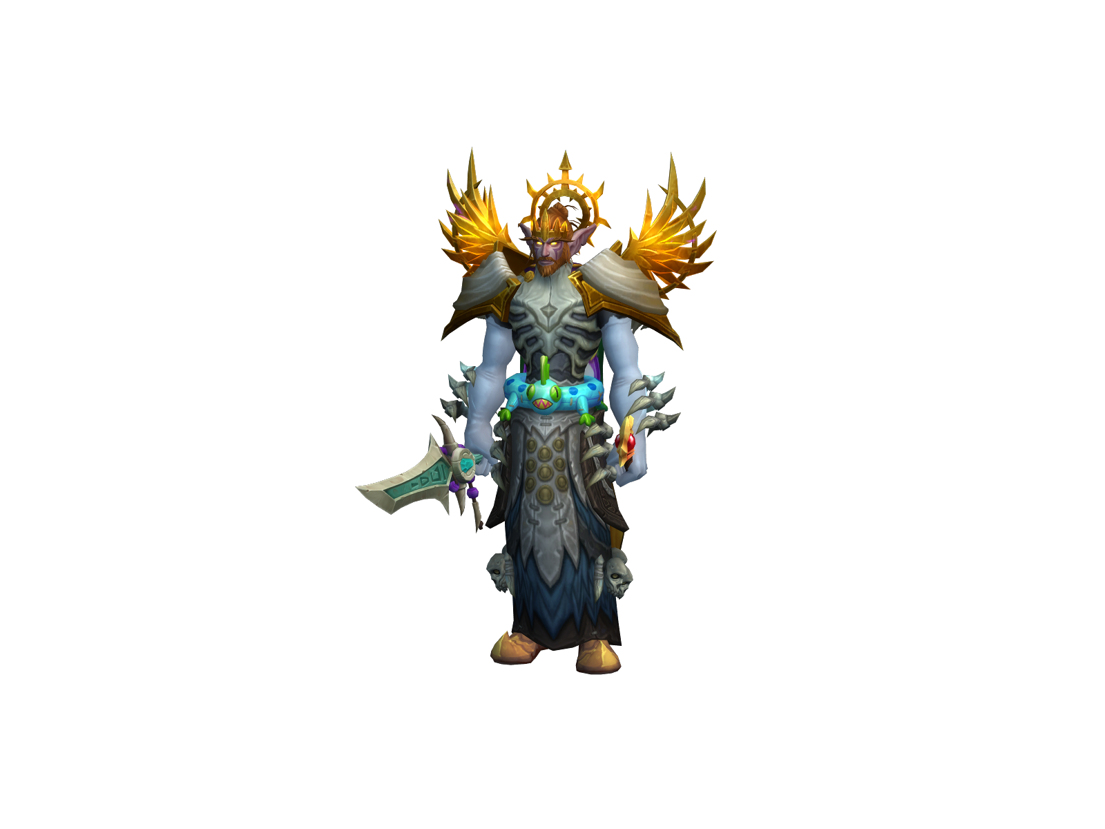 Corrosiveman 3D character render