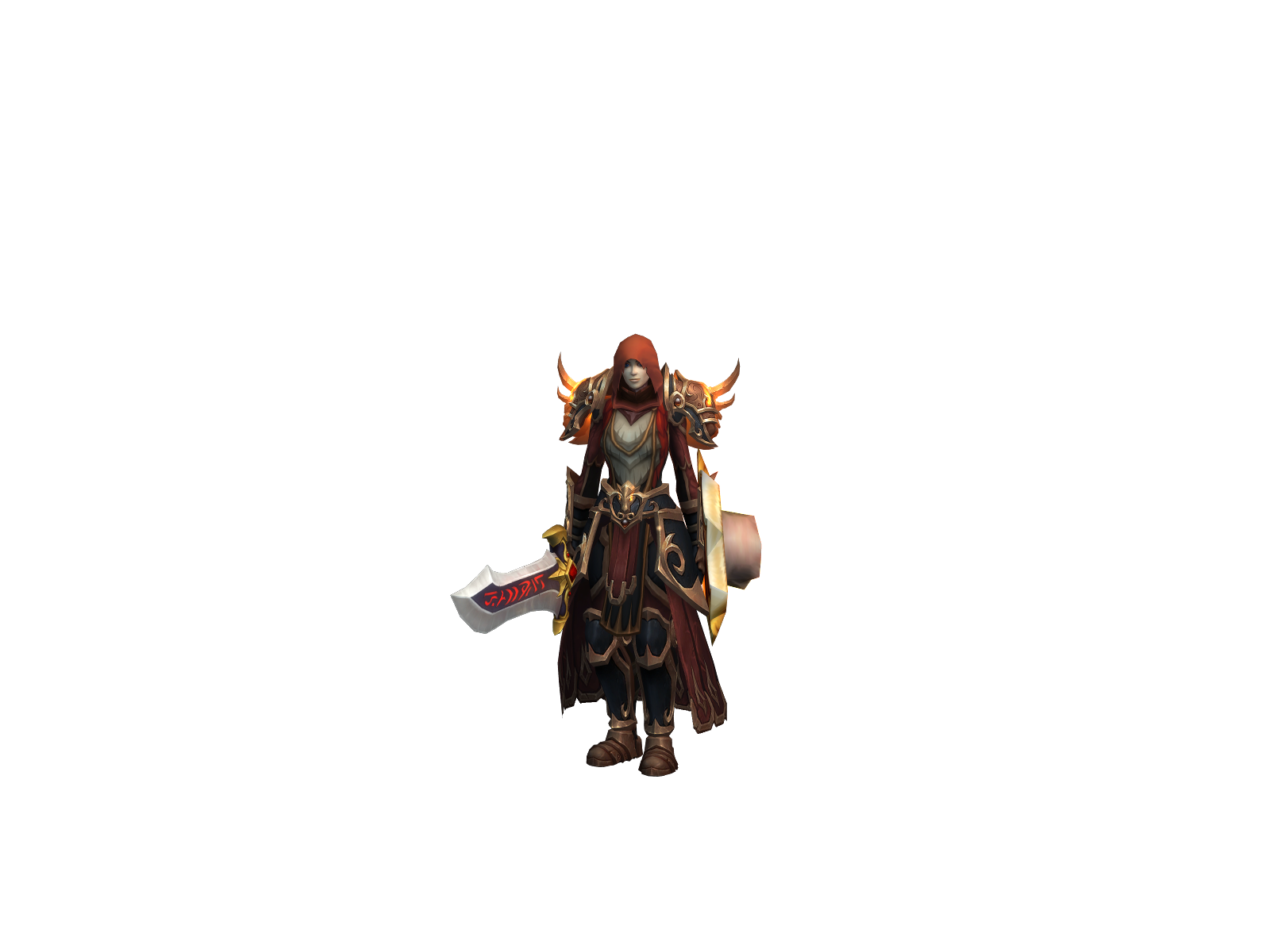 Shelton 3D character render