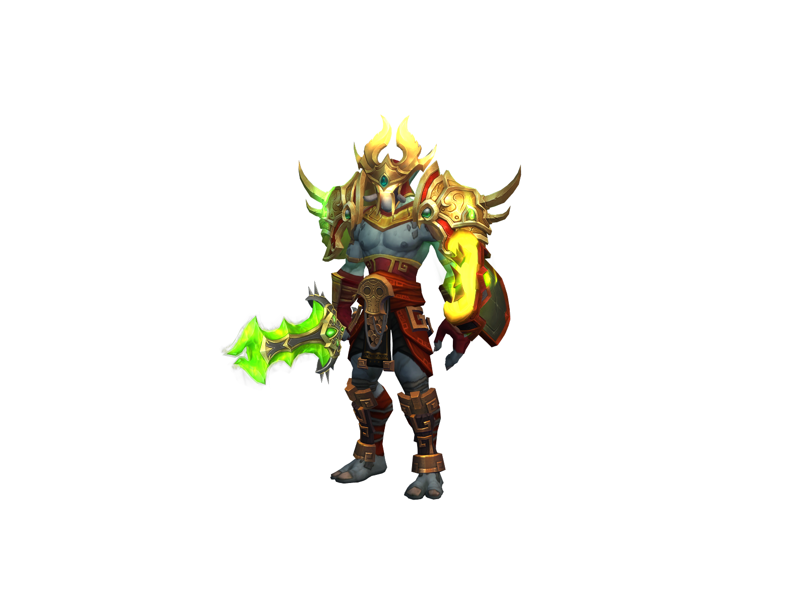 Tremboladin 3D character render