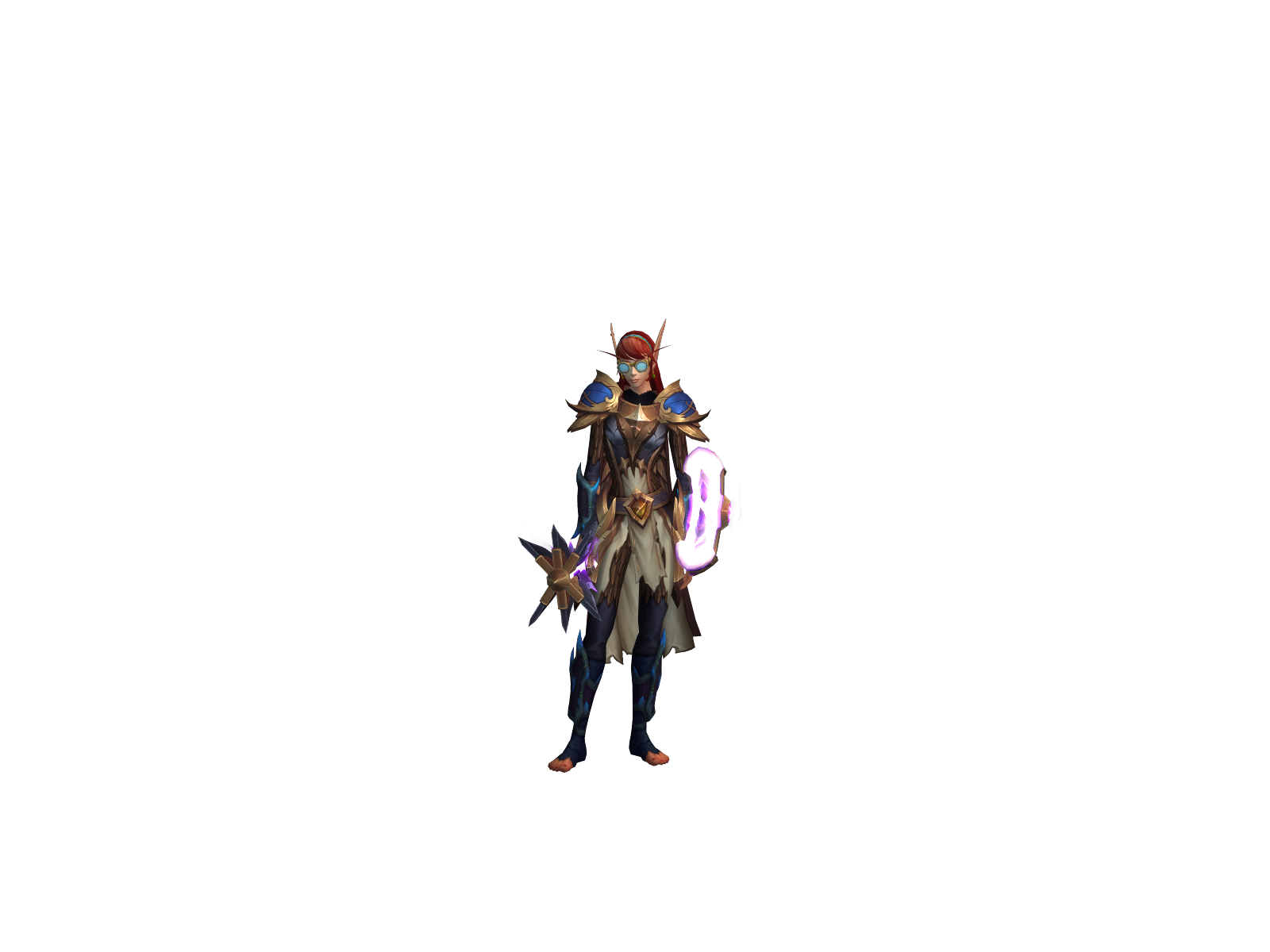 Allvina 3D character render