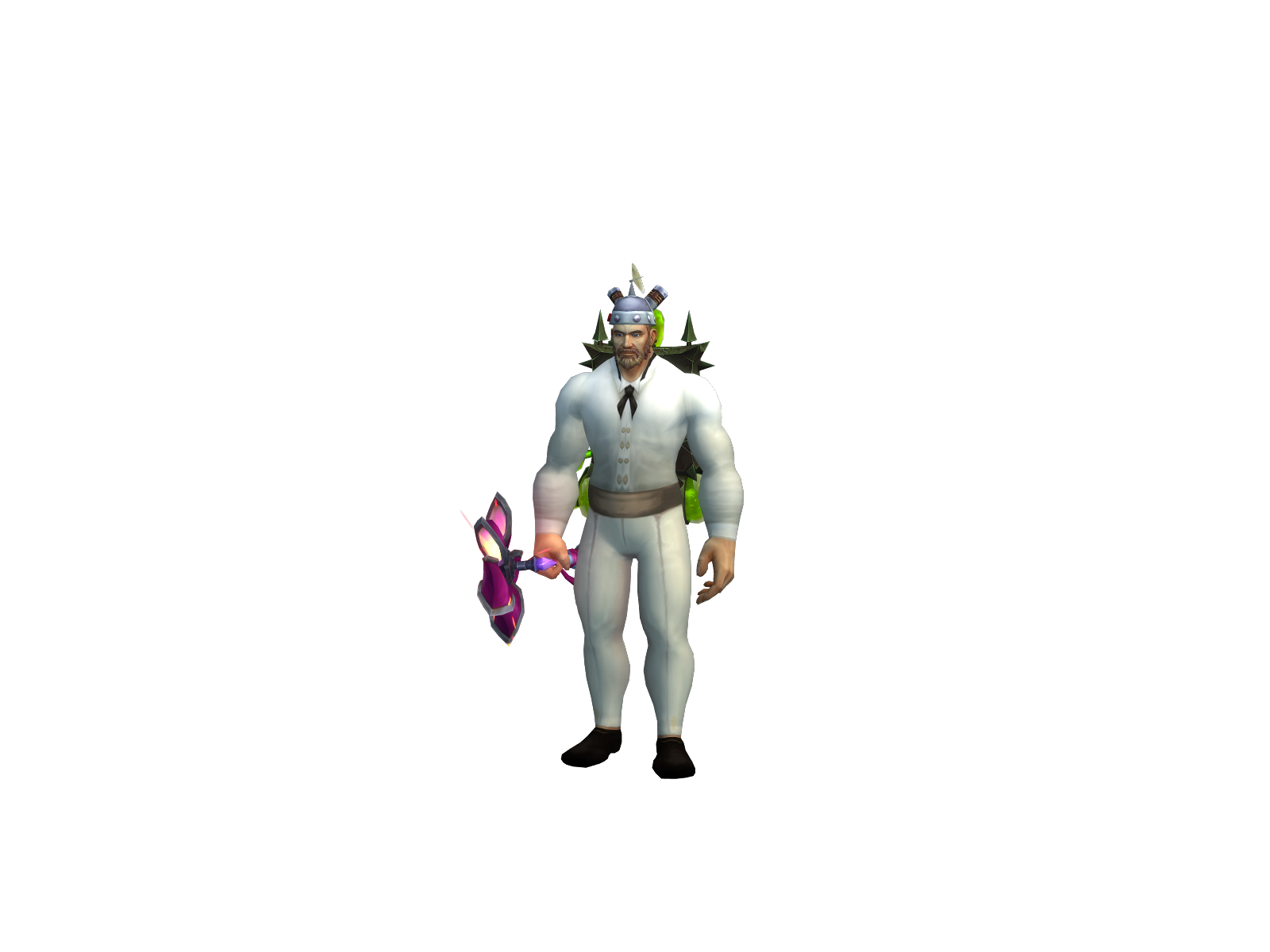 Vandorus 3D character render