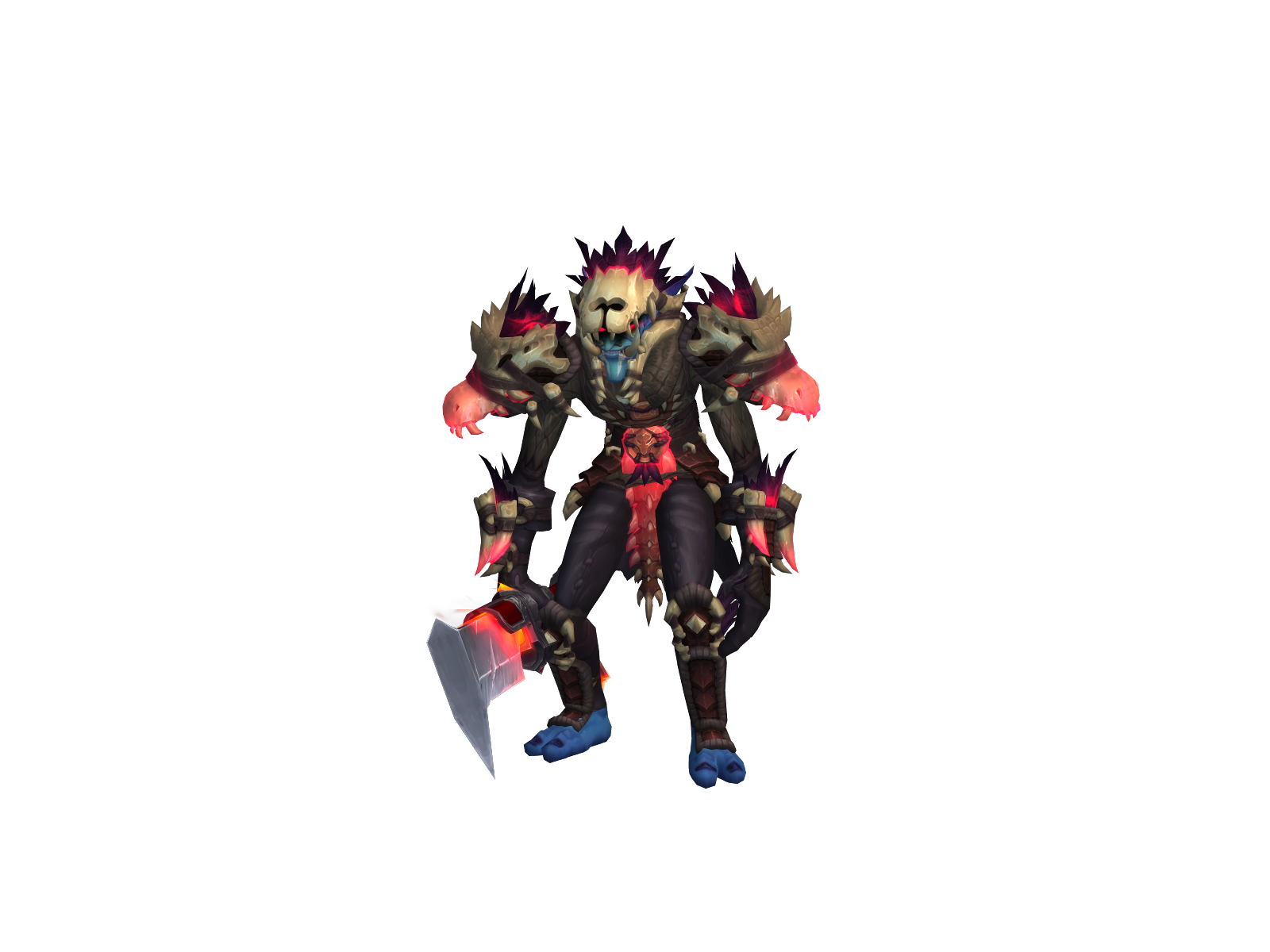 Voja 3D character render